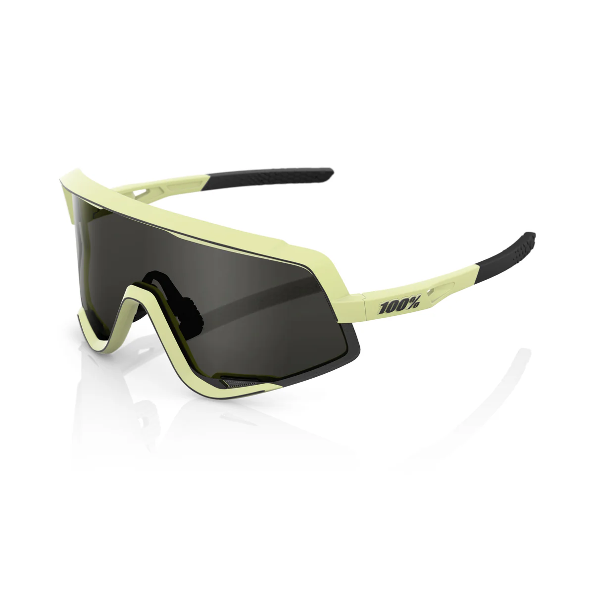 Okulary 100% GLENDALE Soft Tact Glow Yellow Smoke Lens