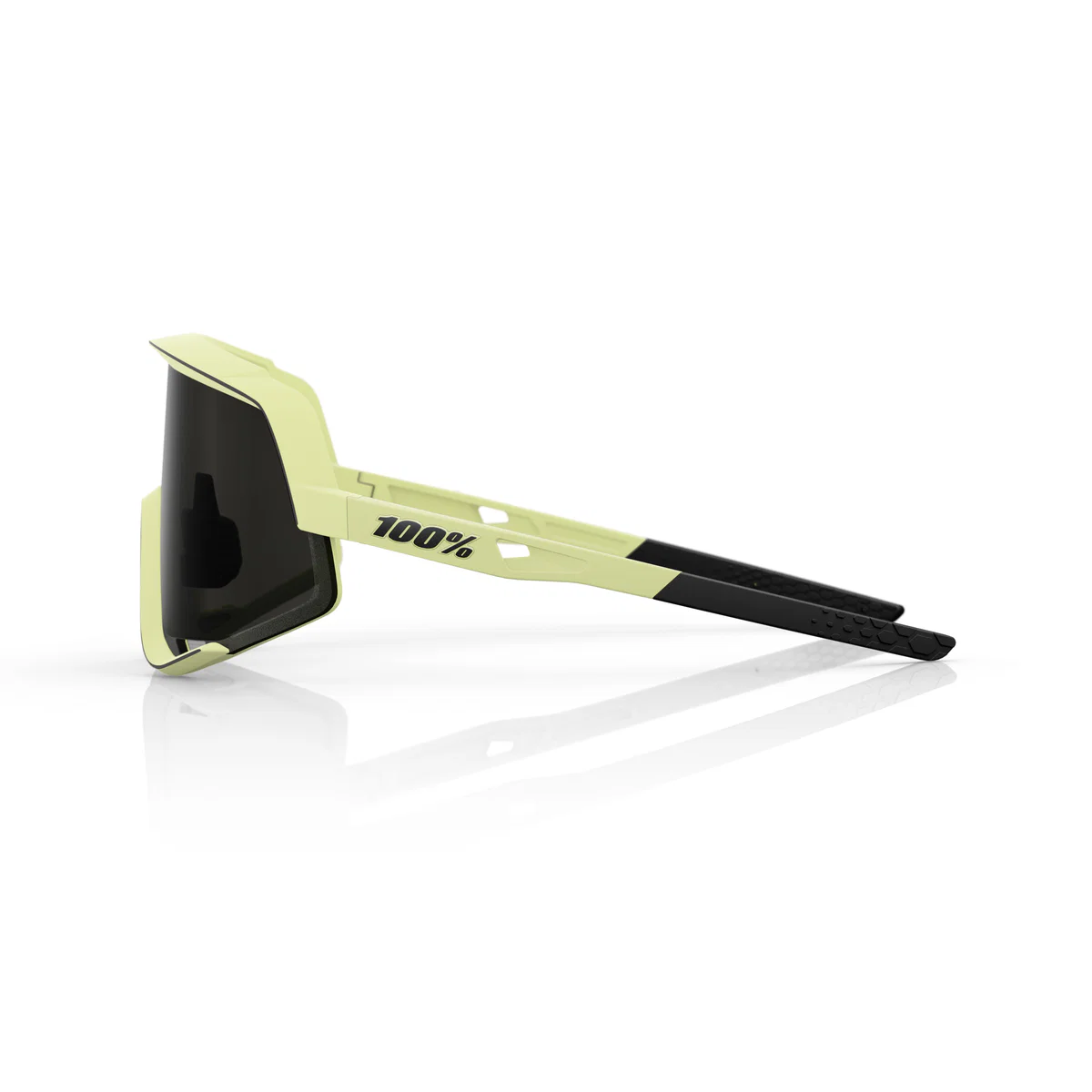 Okulary 100% GLENDALE Soft Tact Glow Yellow Smoke Lens - Image 3