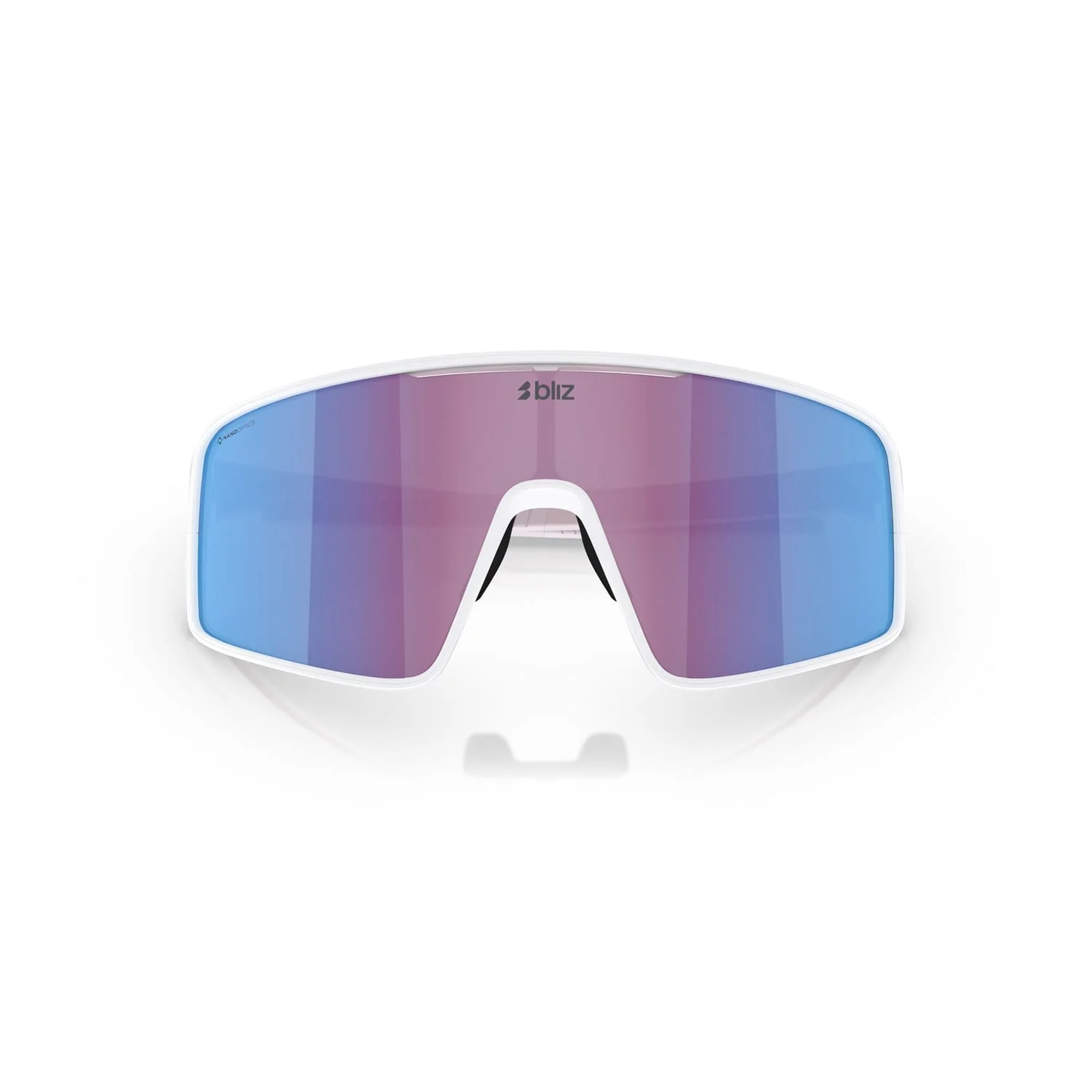 Okulary BLIZ P001 S White Screen Pink Violet Blue Iridium - Image 5
