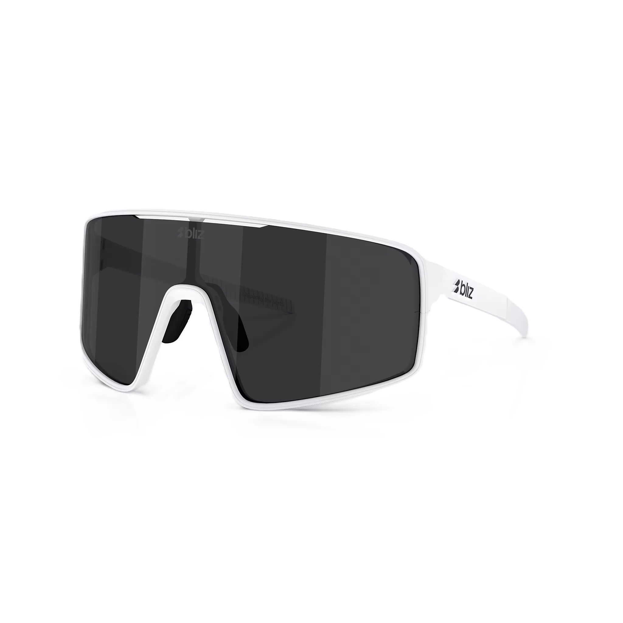 Okulary BLIZ P001 White Matt Smoke Screen