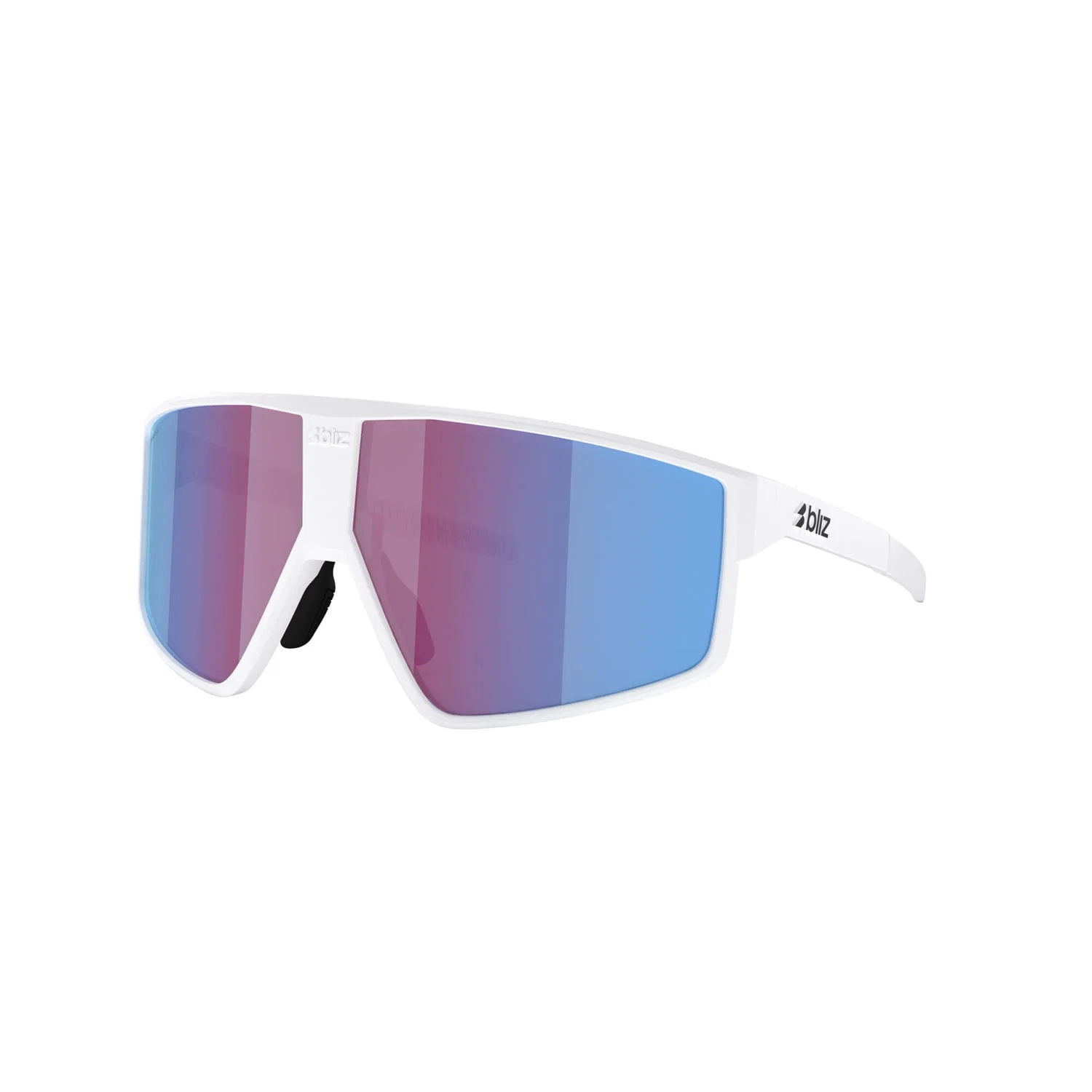Okulary BLIZ P002 Biały ekran Różowy Fioletowy Niebieski Iridium