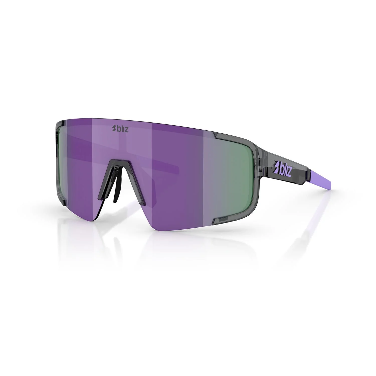Okulary BLIZ P003 SMALL Crystal Black Purple Multii Lens - Image 7