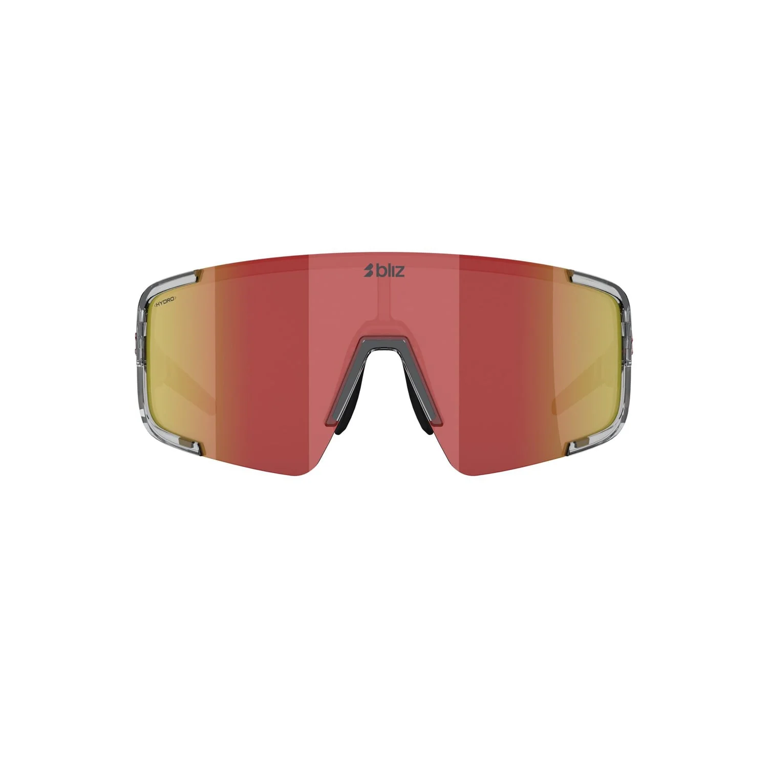 Okulary BLIZ P003 Transparent Grey Lens Red Multi - Image 2
