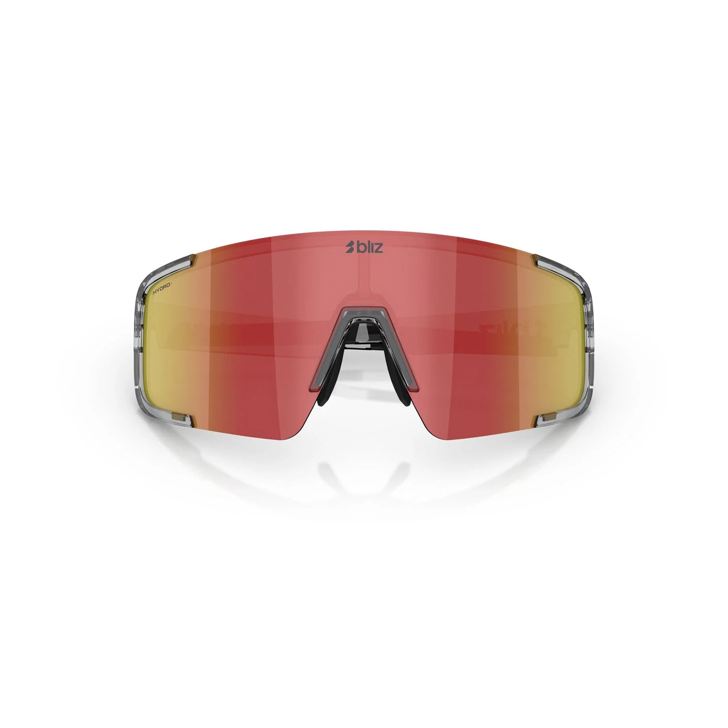 Okulary BLIZ P003 Transparent Grey Lens Red Multi - Image 5