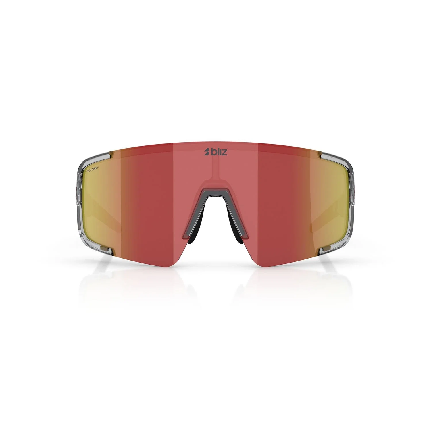 Okulary BLIZ P003 Transparent Grey Lens Red Multi - Image 6