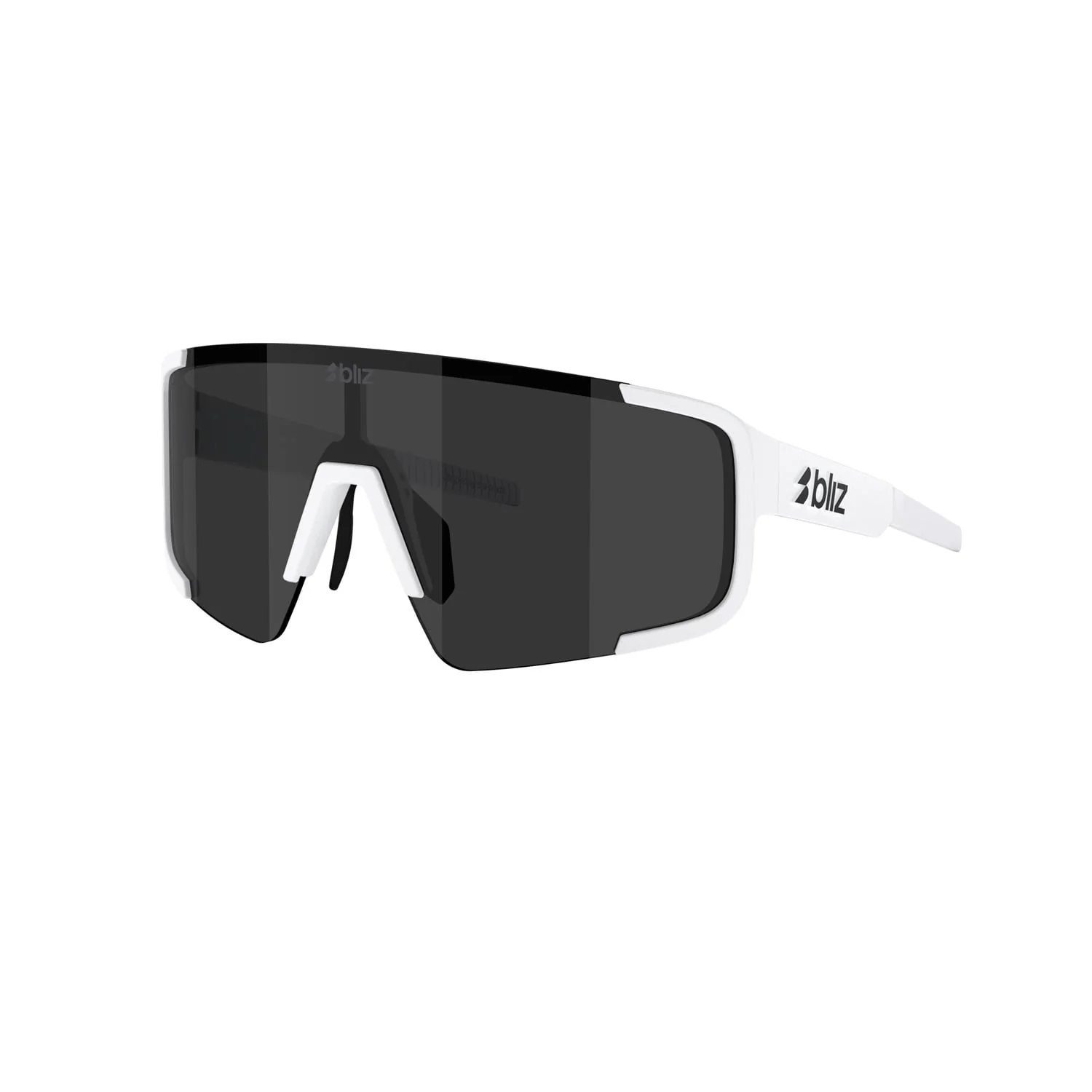 Okulary przeciwsłoneczne BLIZ P003 White Matt Smoke Lens - Image 3