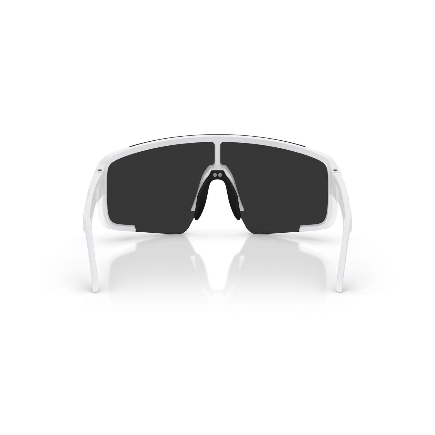 Okulary przeciwsłoneczne BLIZ P003 White Matt Smoke Lens - Image 4