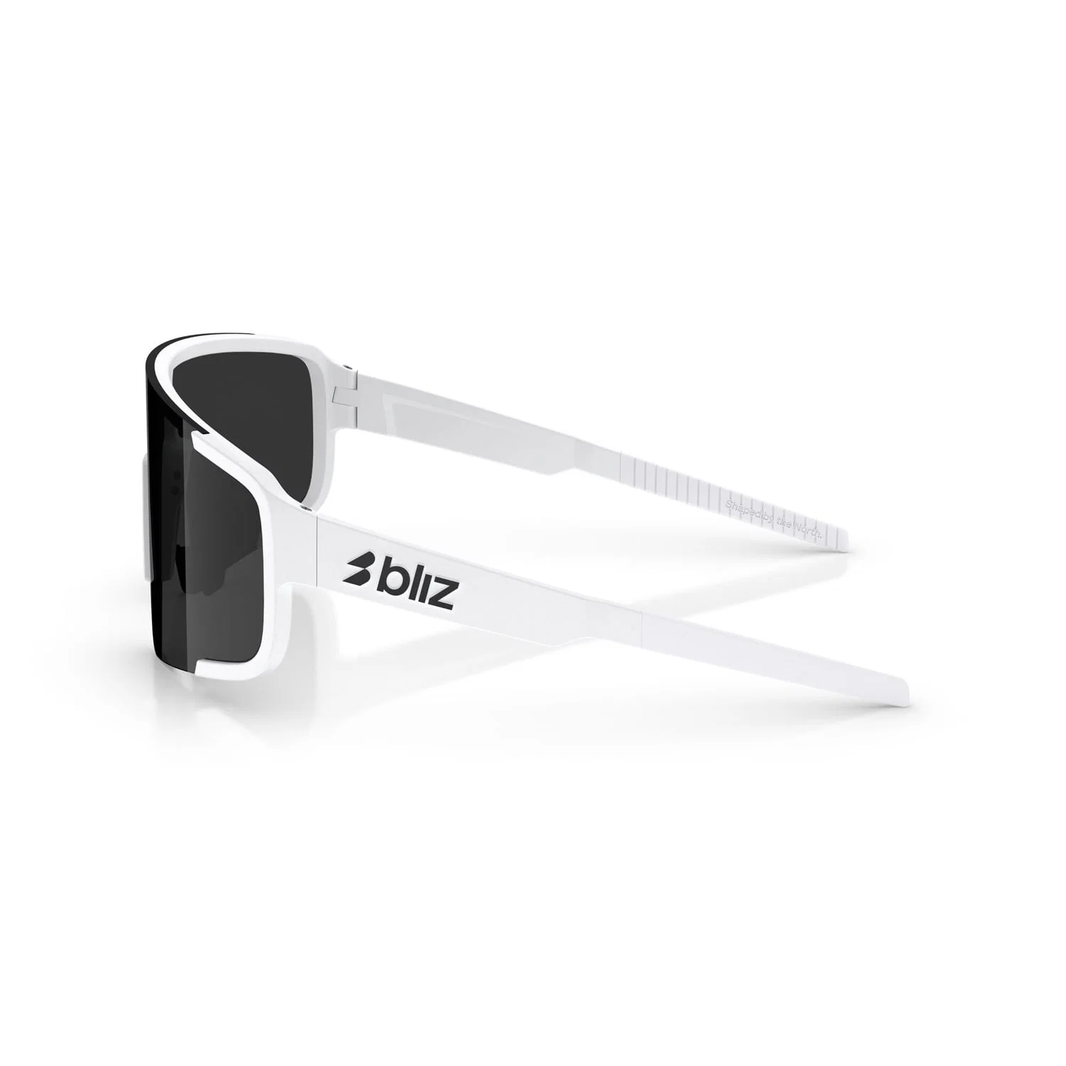 Okulary przeciwsłoneczne BLIZ P003 White Matt Smoke Lens - Image 7