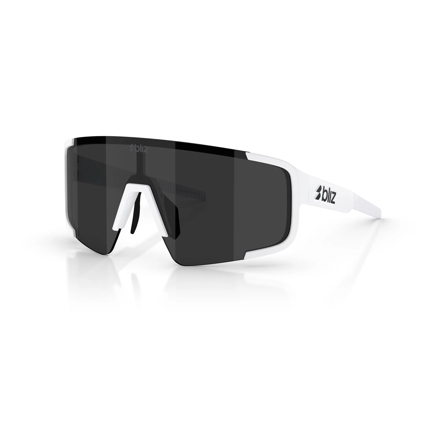 Okulary przeciwsłoneczne BLIZ P003 White Matt Smoke Lens - Image 8