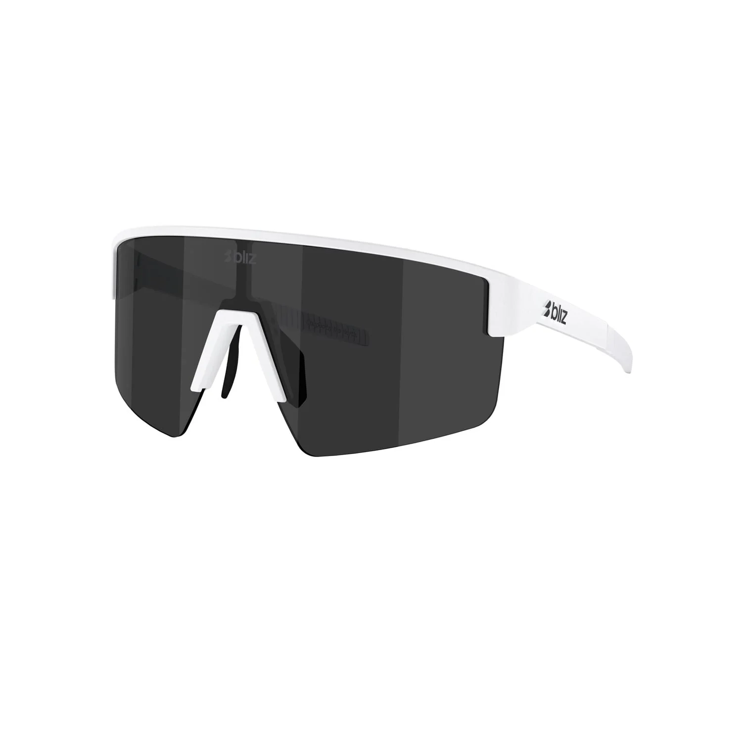 Okulary BLIZ P004 SMALL White Matt Smoke Lens - Image 3