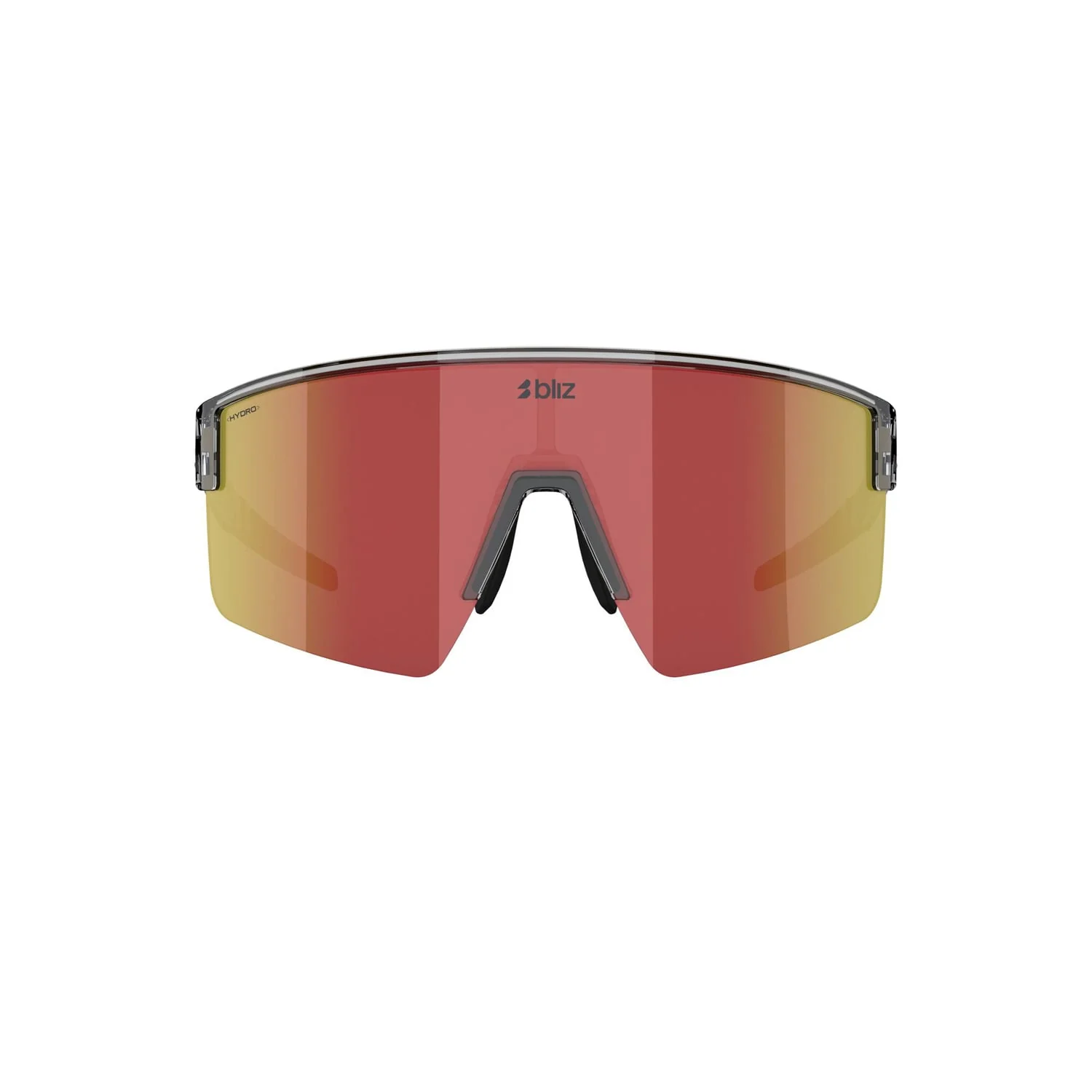 Okulary BLIZ P004 Transparent Grey Lens Red Multi - Image 2