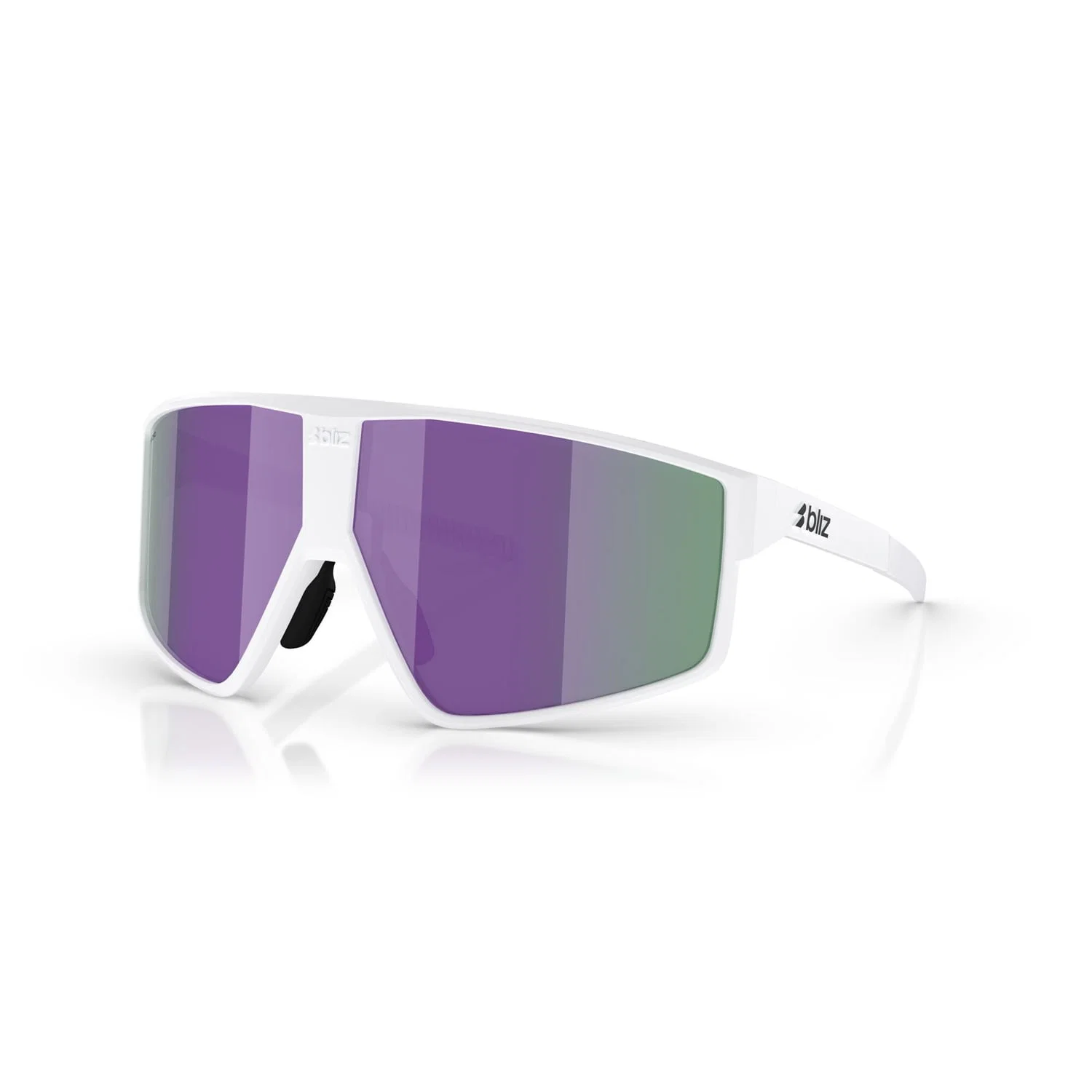 Okulary BLIZ P002 S Biały Matowy Brązowy Fioletowy Wielokolorowy - Image 3