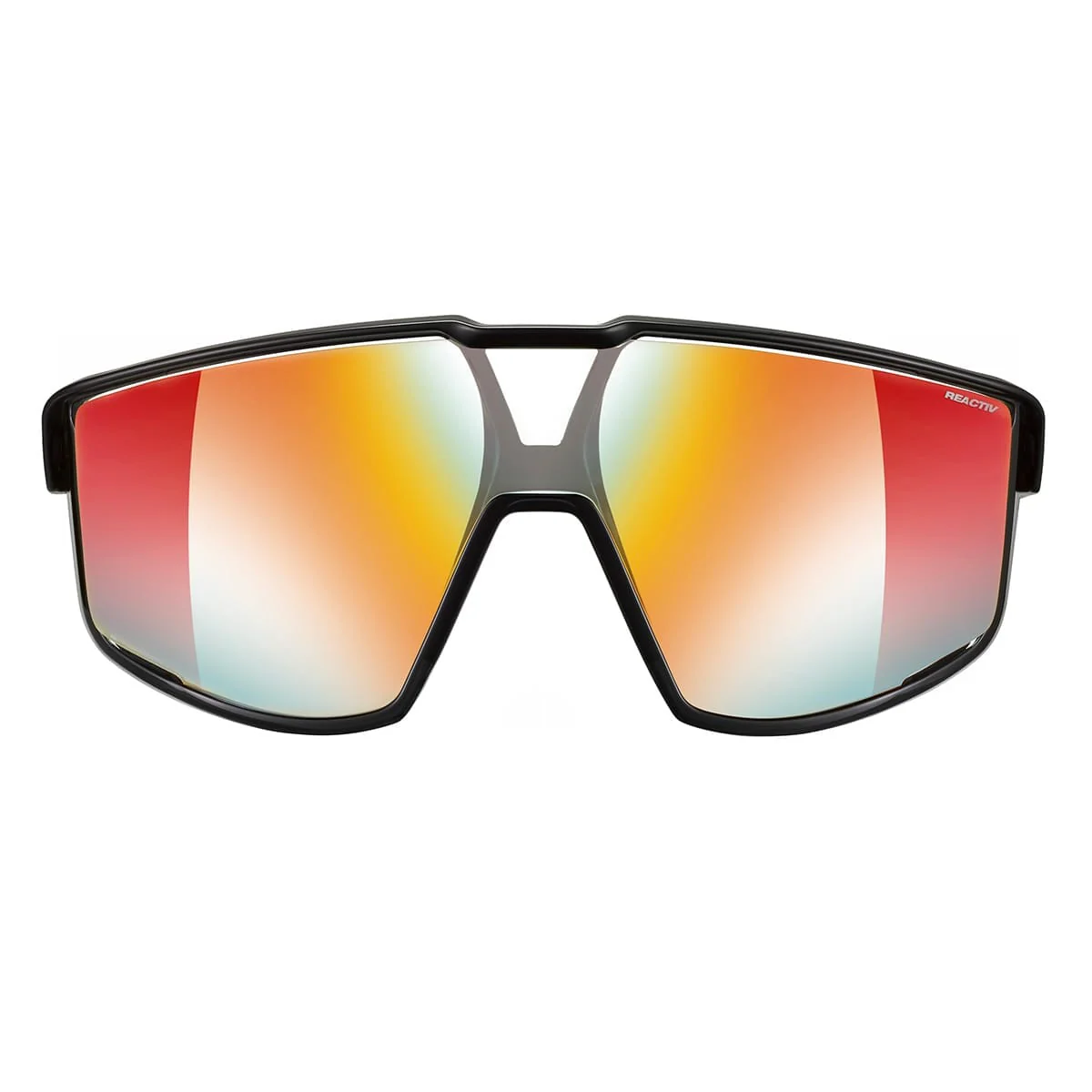 Okulary JULBO FURY przezroczyste czarne Reactiv Light Amplifer fotochromowe - Image 2