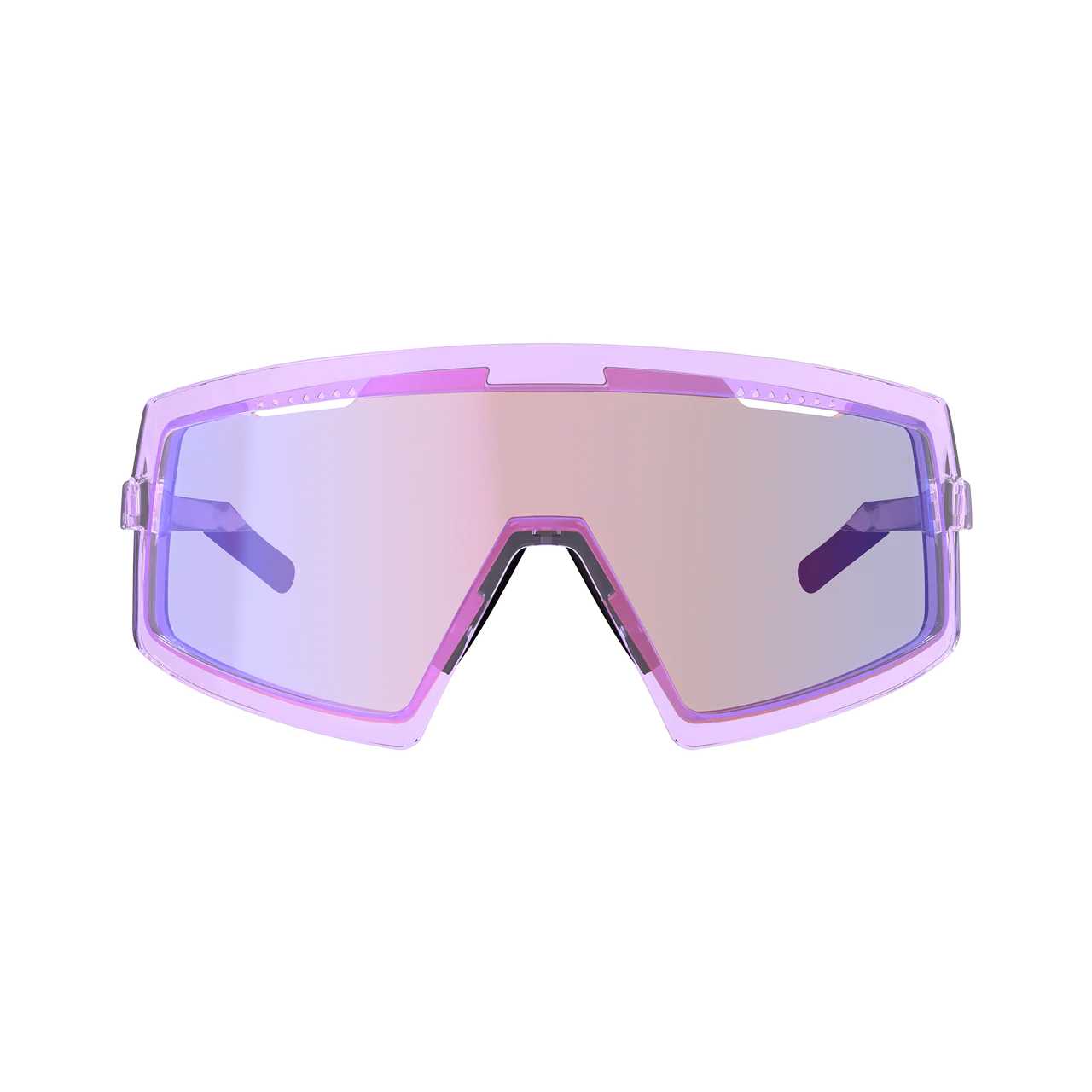 Okulary przeciwsłoneczne LEATT MADVIZ ONE Clear Violet Iriz Fuschia Lens - Image 2