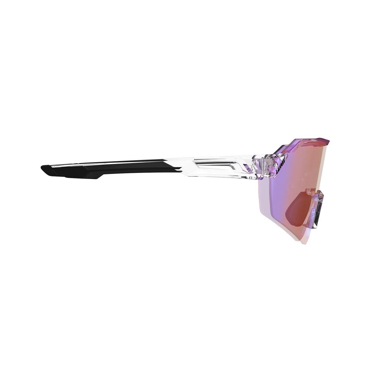 LEATT RIDEVIZ LITE LARGE Okulary bezbarwne Iriz Crystal Fuschia Lens - Image 3