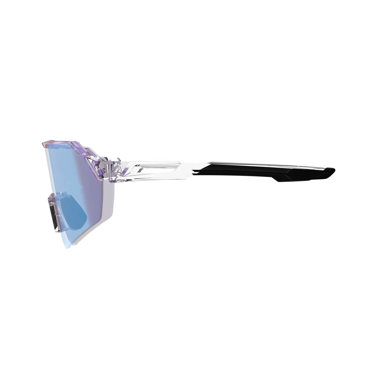 LEATT RIDEVIZ LITE LARGE Okulary bezbarwne Iriz Crystal Fuschia Lens - Image 4
