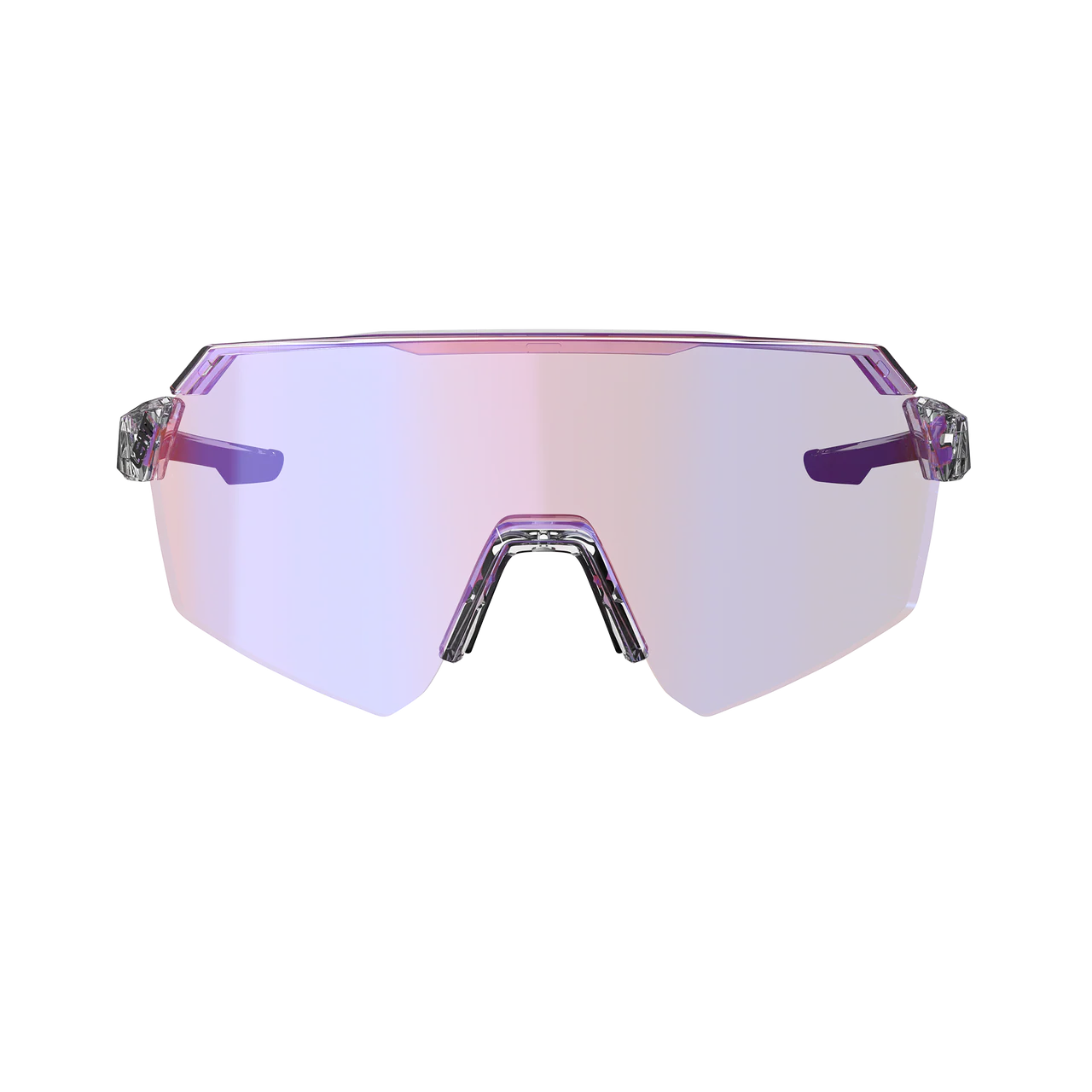 LEATT RIDEVIZ LITE SMALL Okulary bezbarwne Iriz Crystal Fuschia Lens - Image 2