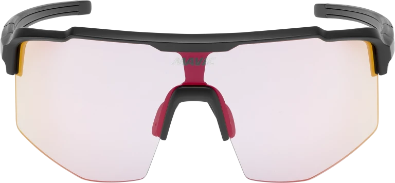 Gogle MAVIC MVS SHIELD czarno-czerwone soczewki fotochromowe - Image 4