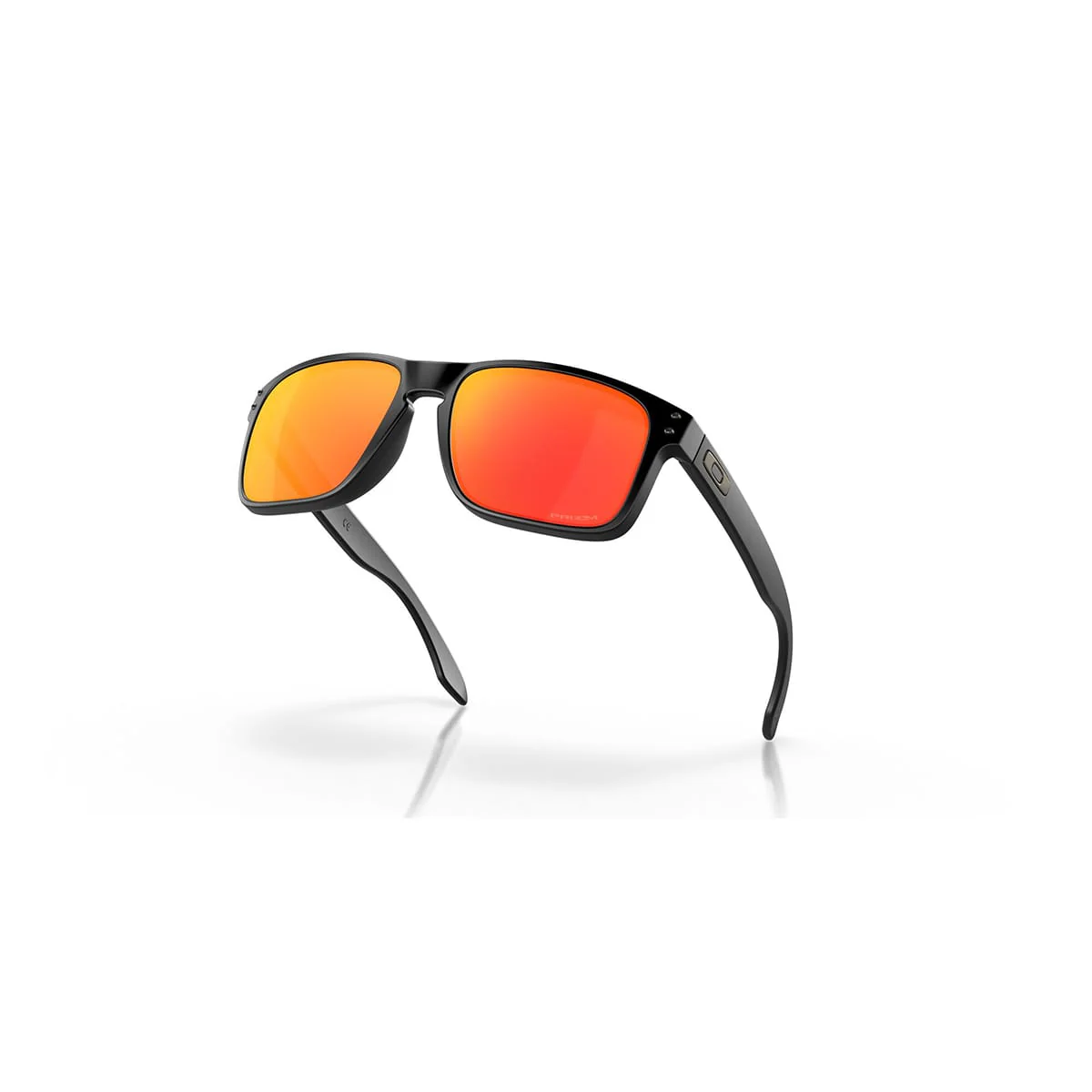 Okulary OAKLEY HOLBROOK Black Matt Prizm Ruby - OO9102-E255 - Image 4