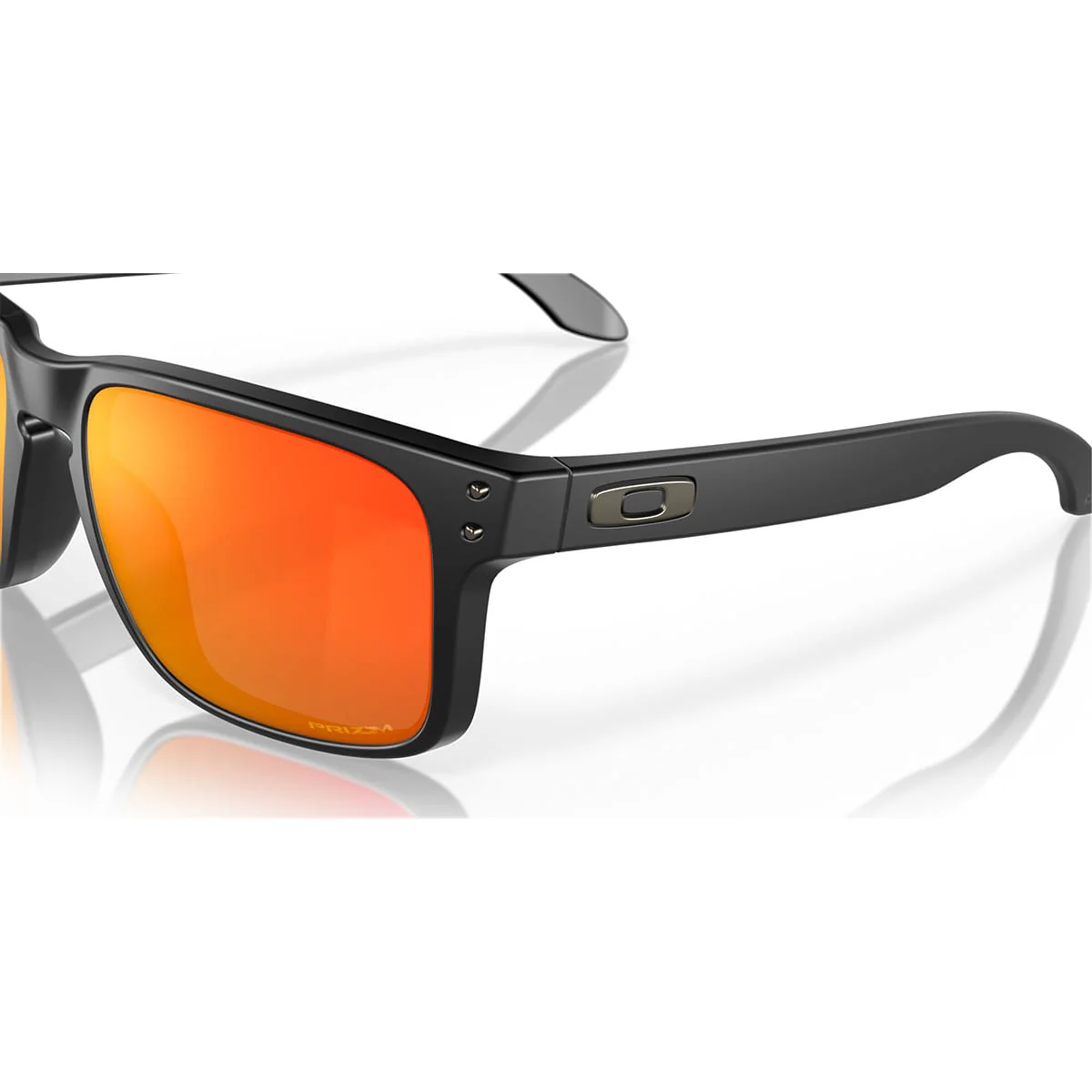 Okulary OAKLEY HOLBROOK Black Matt Prizm Ruby - OO9102-E255 - Image 5