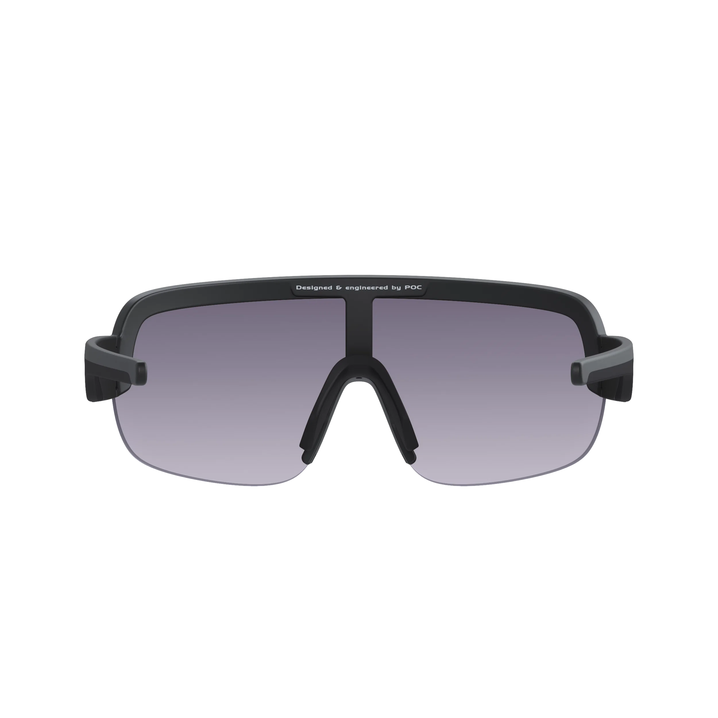 Okulary POC AIM Black Clarity Road Partly Sunny Gold Lens - Image 4