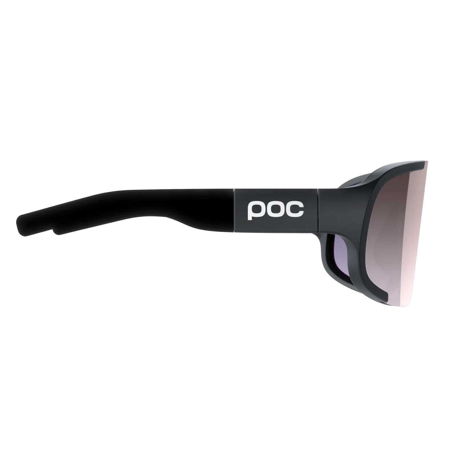 Okulary POC ASPIRE Black Clarity Road Glass Sunny Silver - Image 3