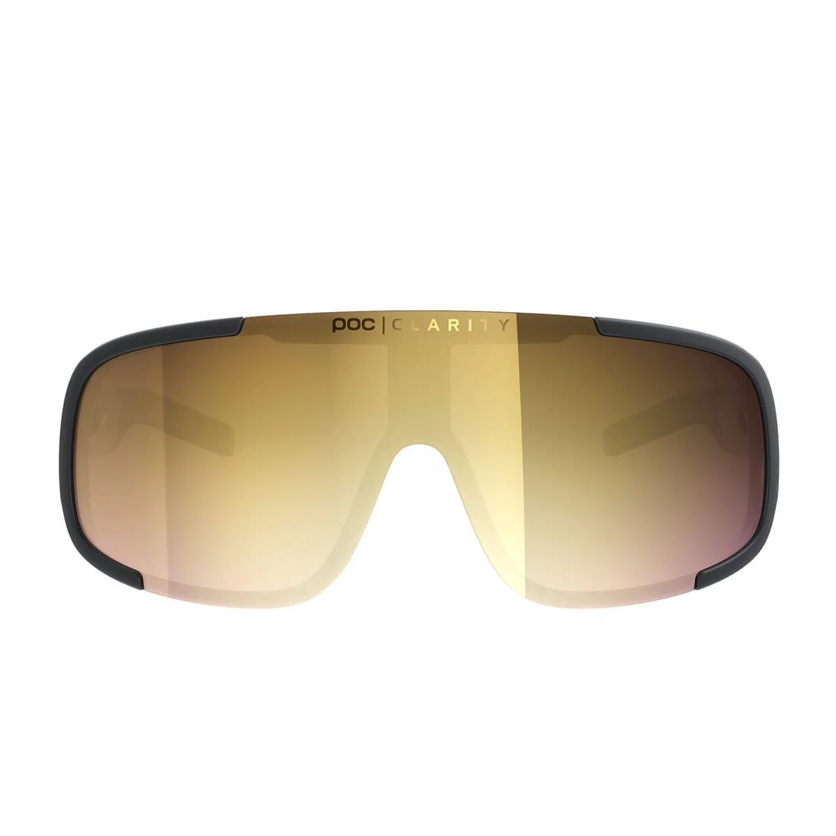 Okulary POC ASPIRE MID Black Clarity Road Partly Sunny Gold Lens - Image 2