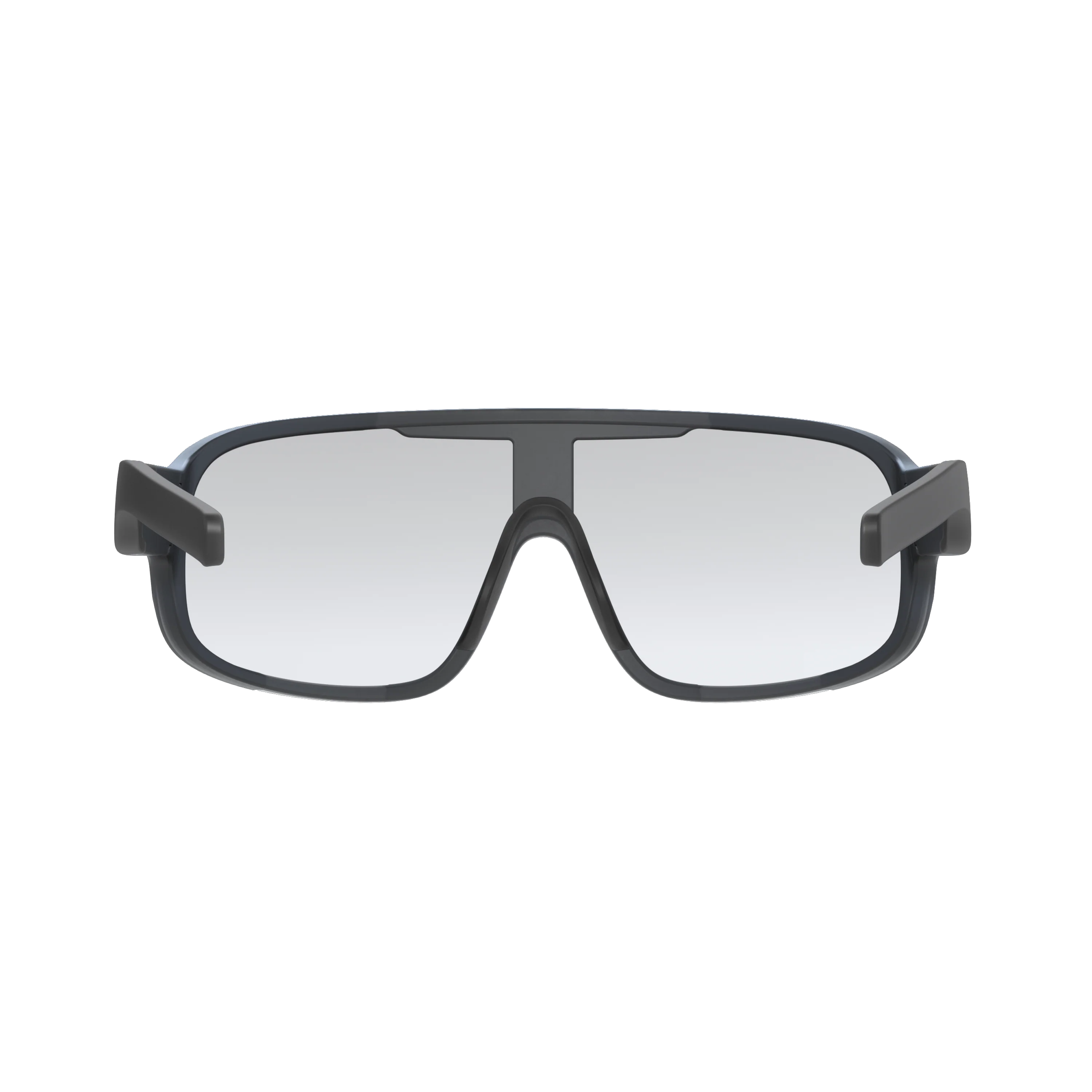 POC ASPIIRE Półprzezroczyste czarne okulary z przejrzystymi soczewkami fotochromowymi - Image 4