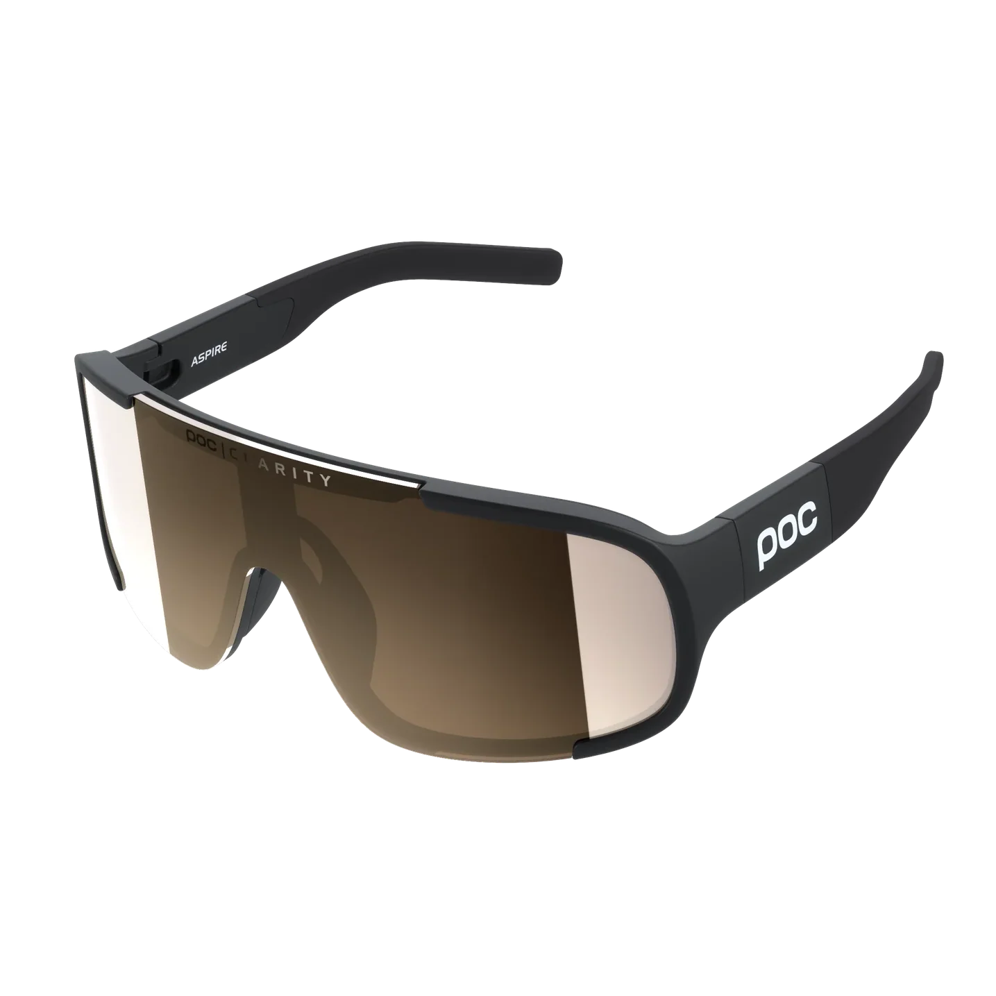 Okulary POC ASPIRE WF Black Clarity Trail Partly Sunny Silver Lens