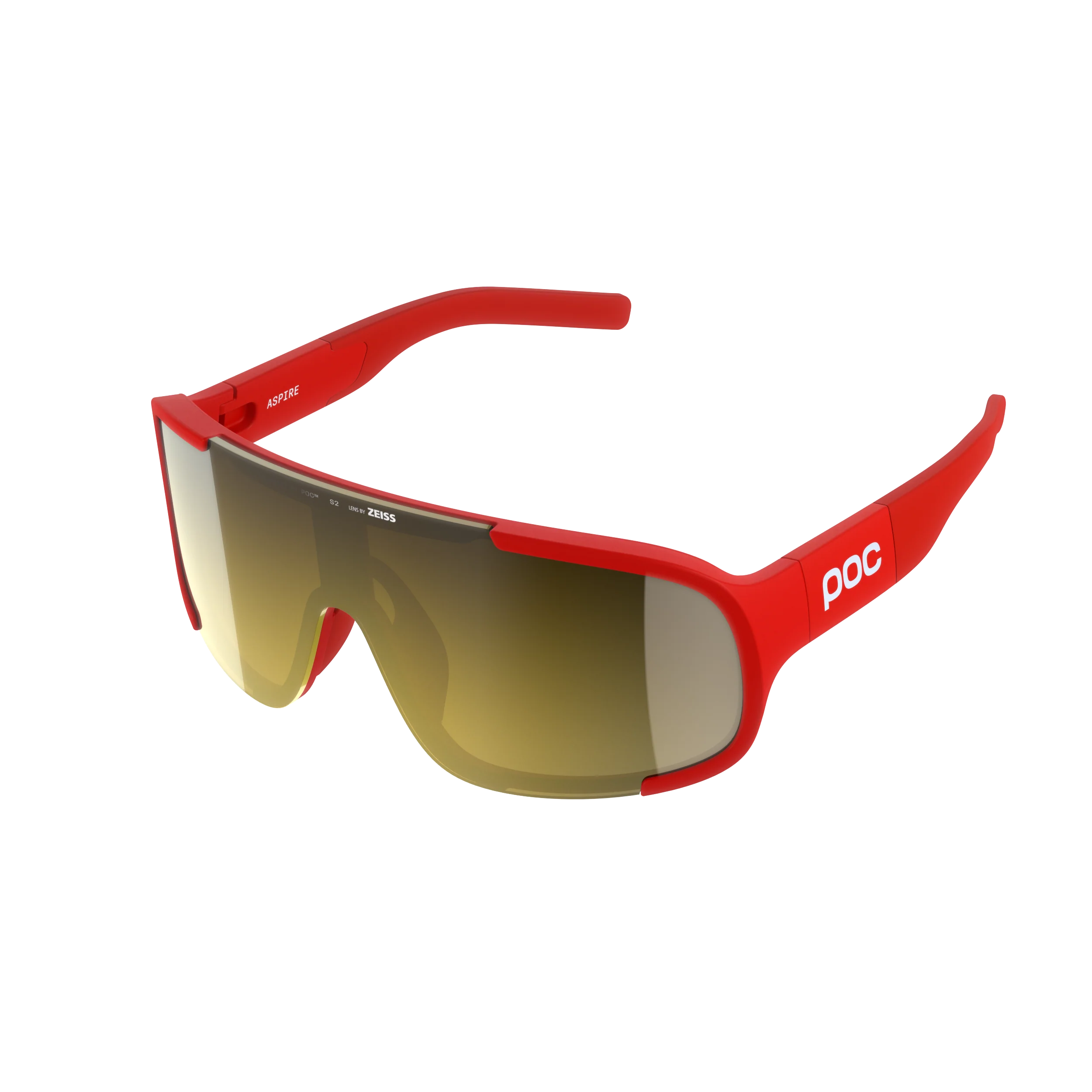 Okulary POC ASPIRE Red Clarity Road Partly Sunny Gold Lens