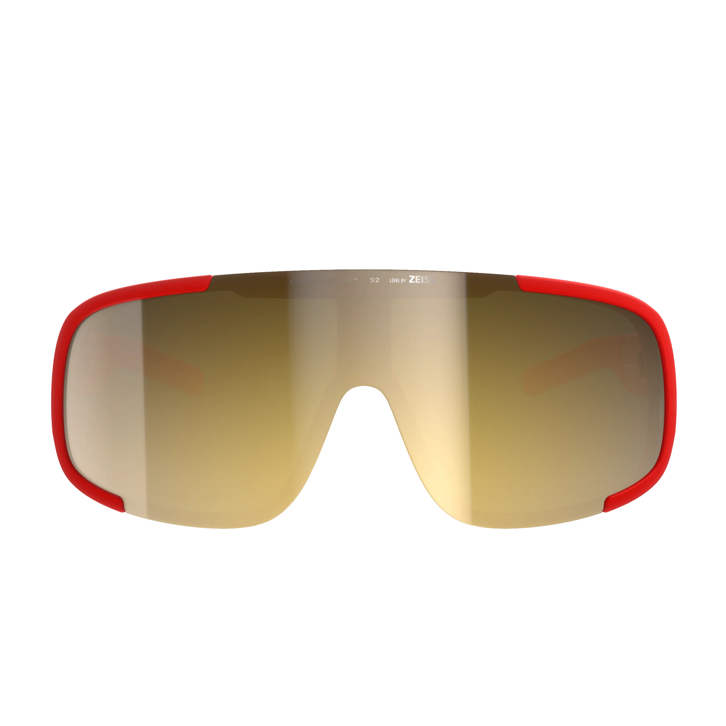 Okulary POC ASPIRE Red Clarity Road Partly Sunny Gold Lens - Image 2