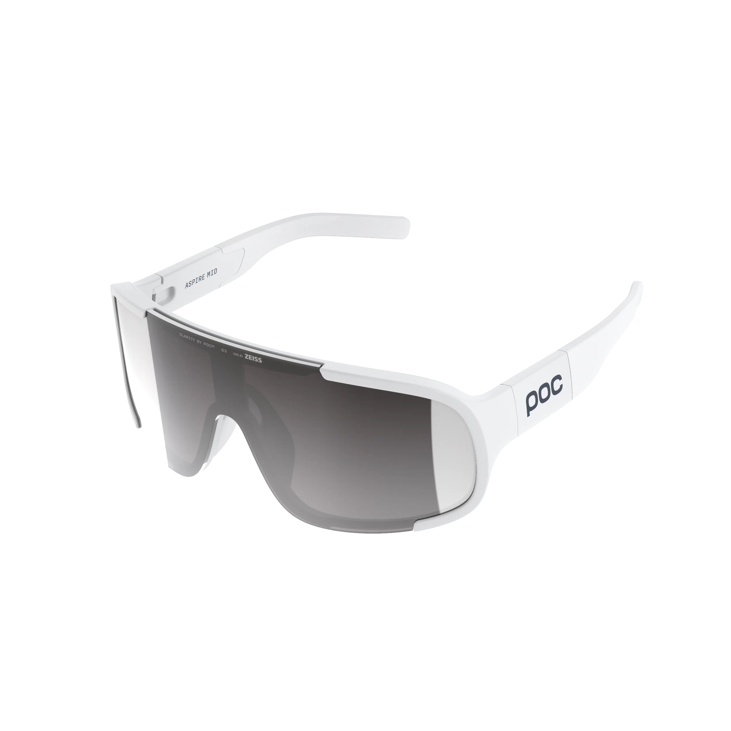 Okulary POC ASPIRE White Clarity Road Lens Sunny Silver