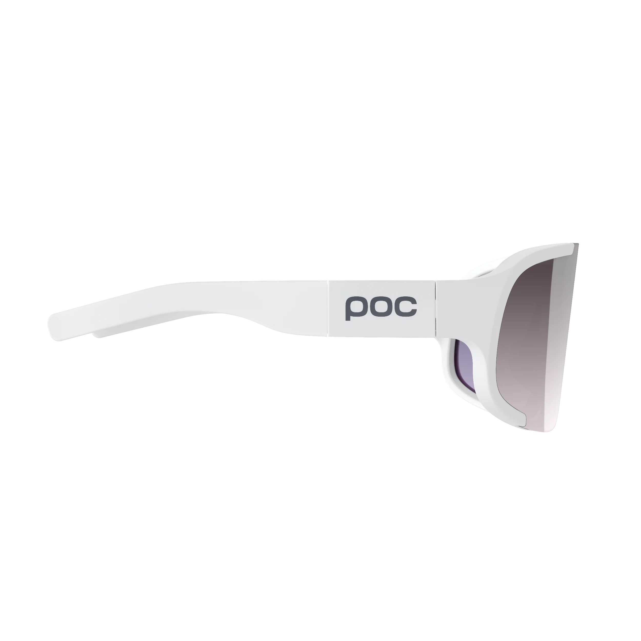 Okulary POC ASPIRE White Clarity Road Lens Sunny Silver - Image 3