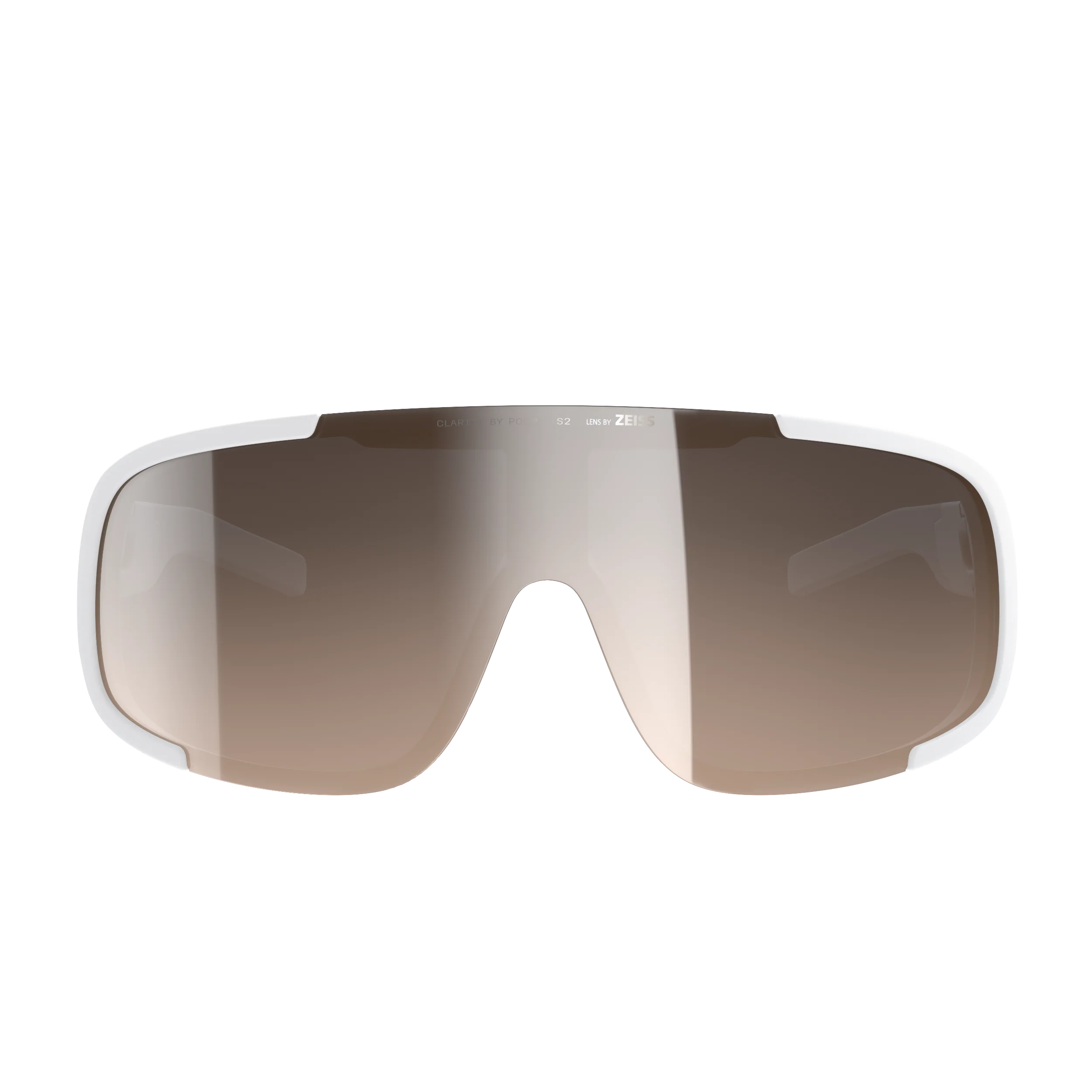 Okulary POC ASPIRE WF White Clarity Trail Partly Sunny Silver Lens - Image 2