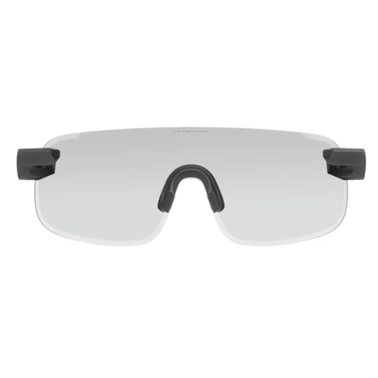 Przezroczyste czarne okulary POC ELICIT z jasnoszarymi soczewkami fotochromowymi - Image 4