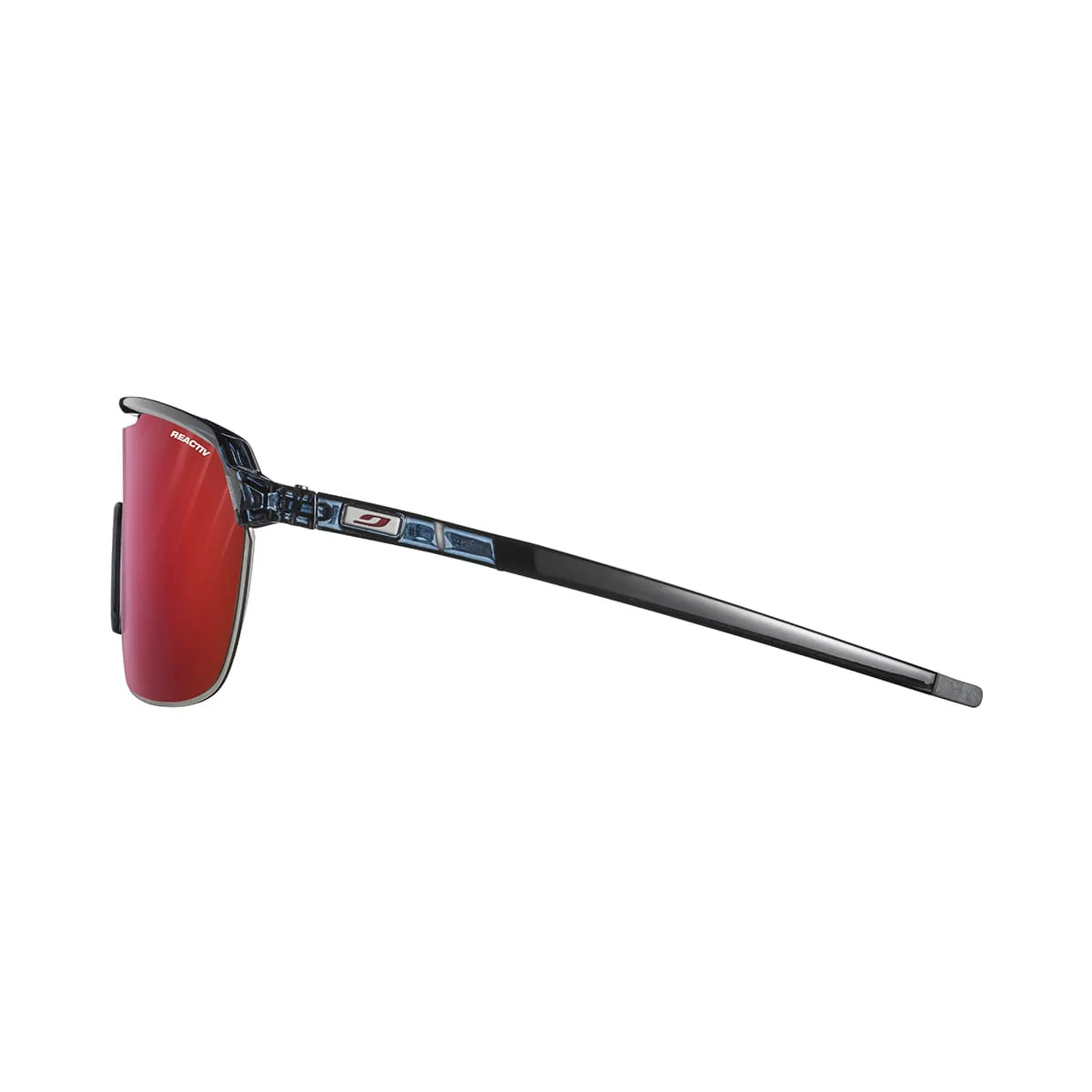 Okulary fotochromowe JULBO FREQUENCY Translucent Blue/Black Reactiv o wysokim kontraście - Image 3