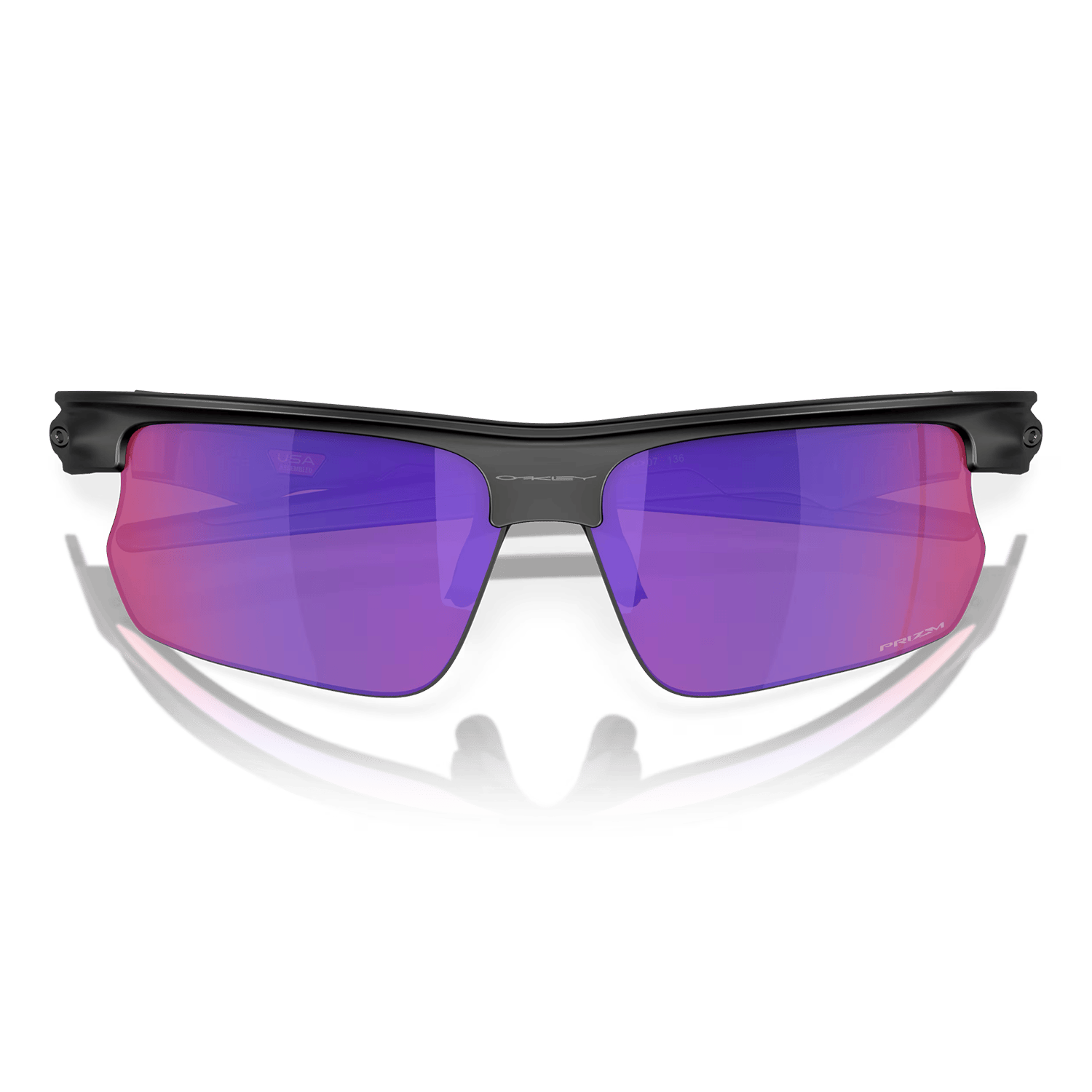 Okulary przeciwsłoneczne OAKLEY BISPHAERA Matt Black Prizm Road - 0OO9400-0668 - Image 3