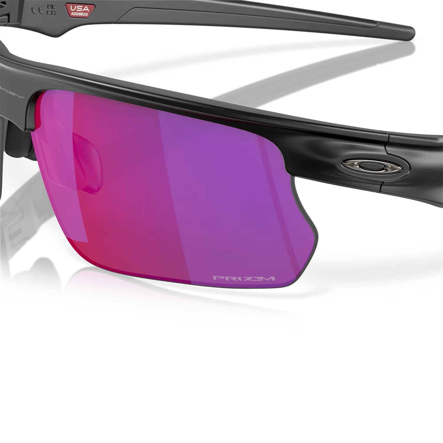 Okulary przeciwsłoneczne OAKLEY BISPHAERA Matt Black Prizm Road - 0OO9400-0668 - Image 5