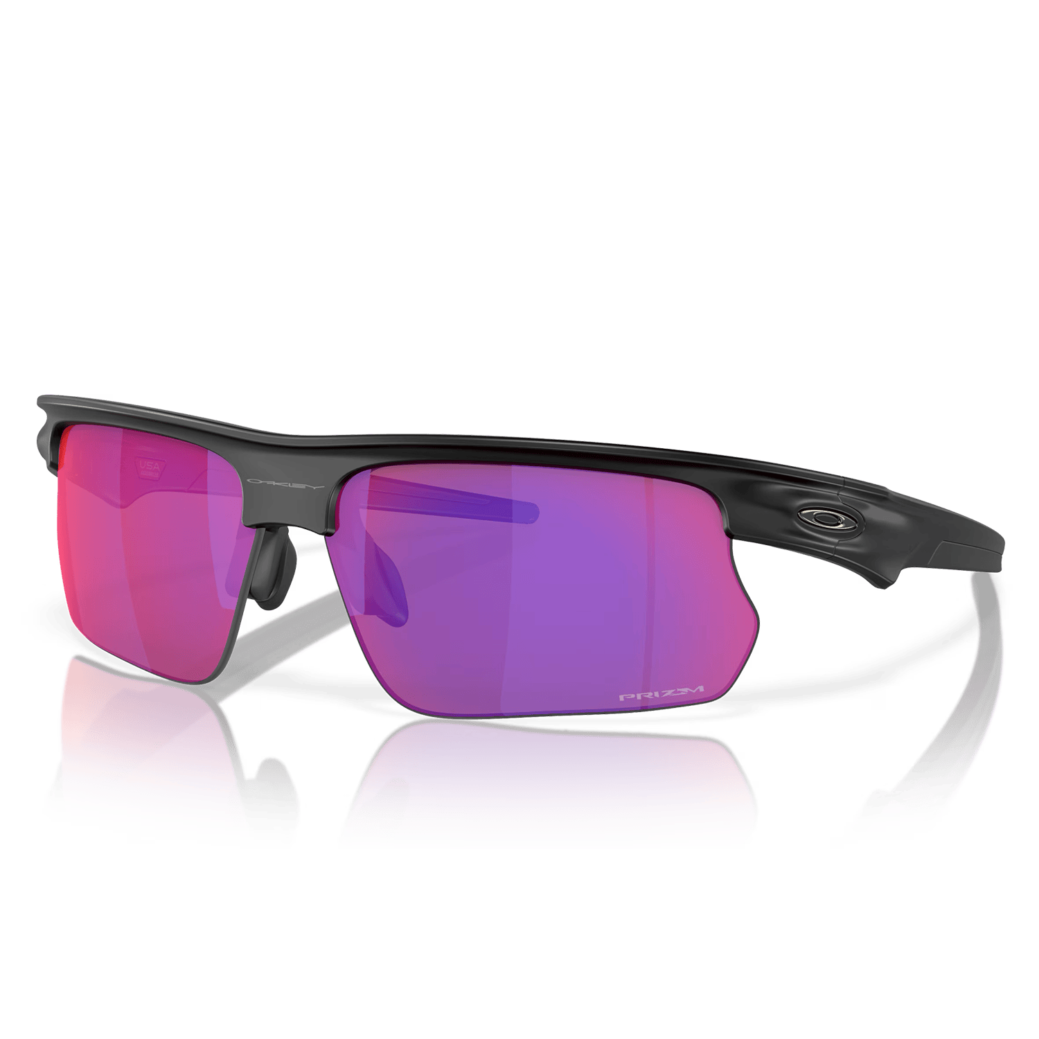 Okulary przeciwsłoneczne OAKLEY BISPHAERA Matt Black Prizm Road - 0OO9400-0668 - Image 7