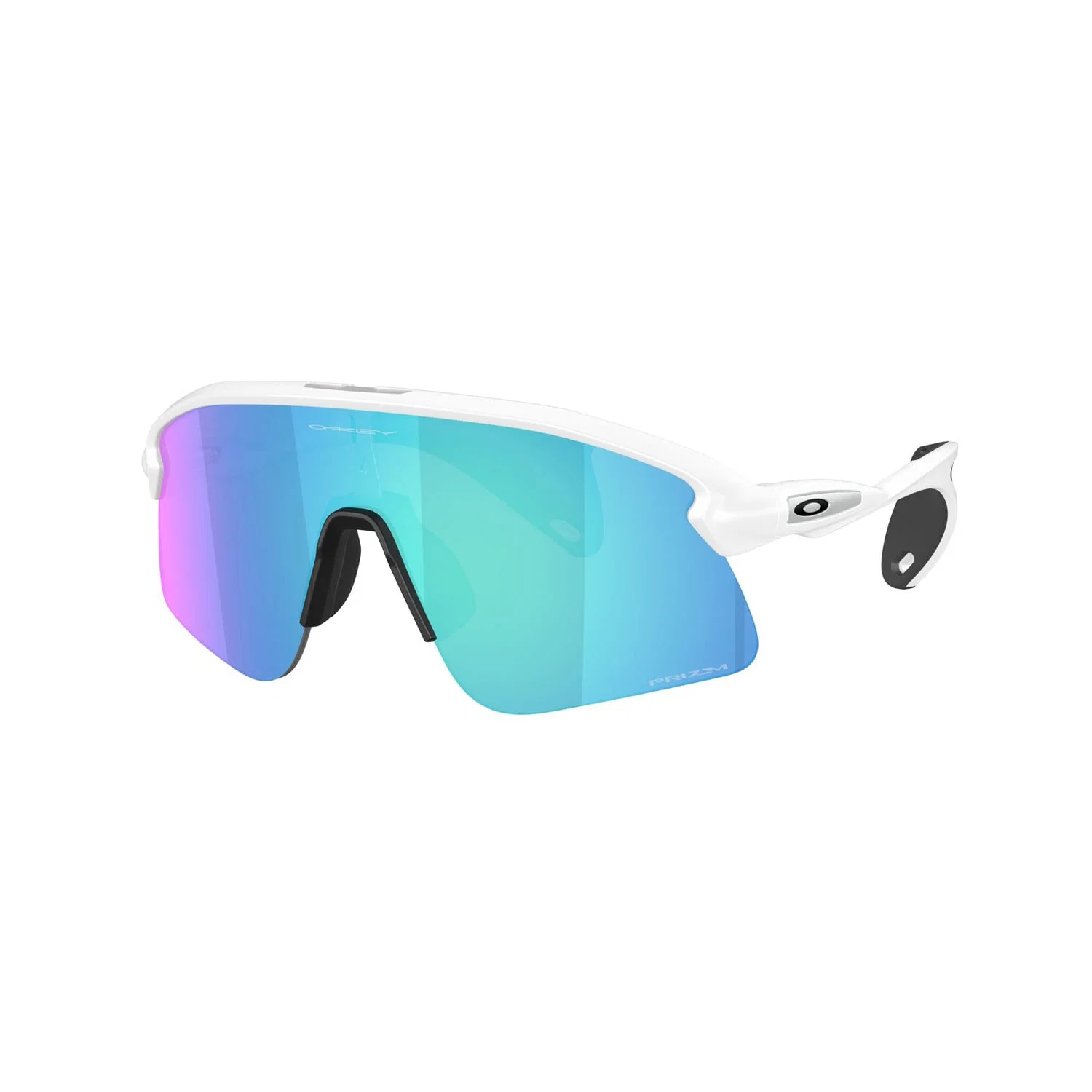 Okulary przeciwsłoneczne OAKLEY STUNT DEVIL S White Matt Prizm Sapphire - Image 3