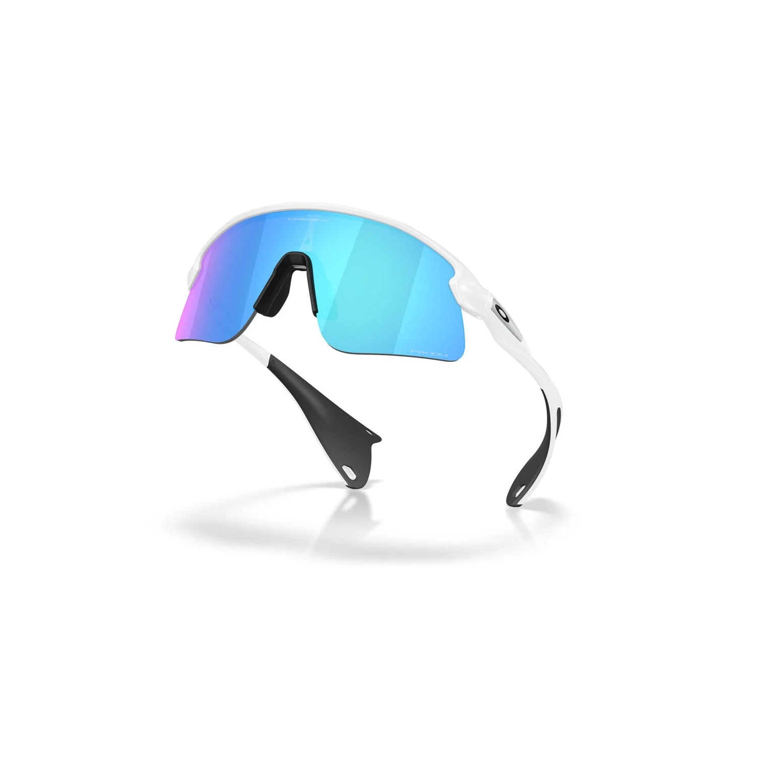 Okulary przeciwsłoneczne OAKLEY STUNT DEVIL S White Matt Prizm Sapphire - Image 4