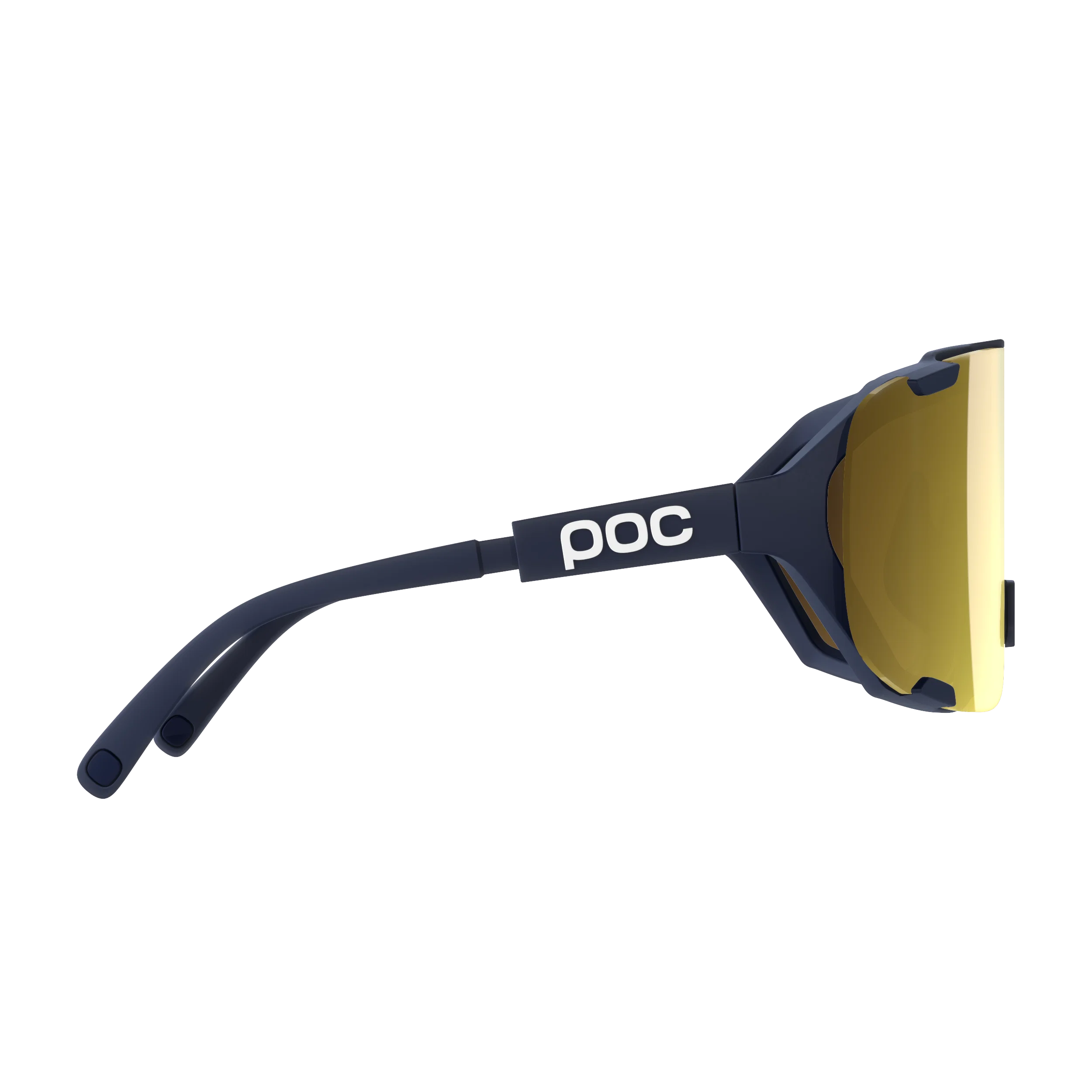 Okulary przeciwsłoneczne POC DEVOUR MID Marine Clarity Road Partly Sunny Gold Lens - Image 3