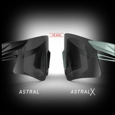 Okulary RUDY PROJECT ASTRAL X Crystal Ash Soczewki RP Optics Multilaser Green - Image 9