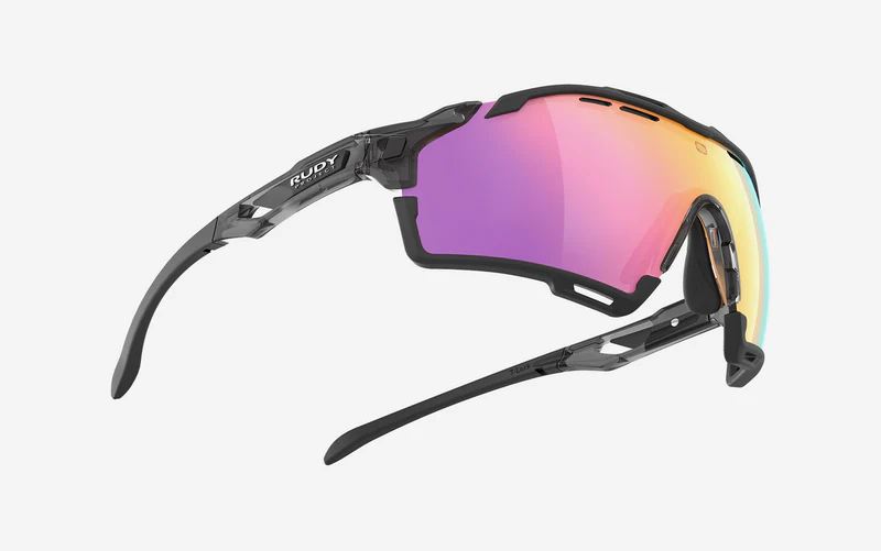 Okulary przeciwsłoneczne RUDY PROJECT CUTLINE Crystal Ash RP Optics Multilaser Sunset Lenses - Image 3