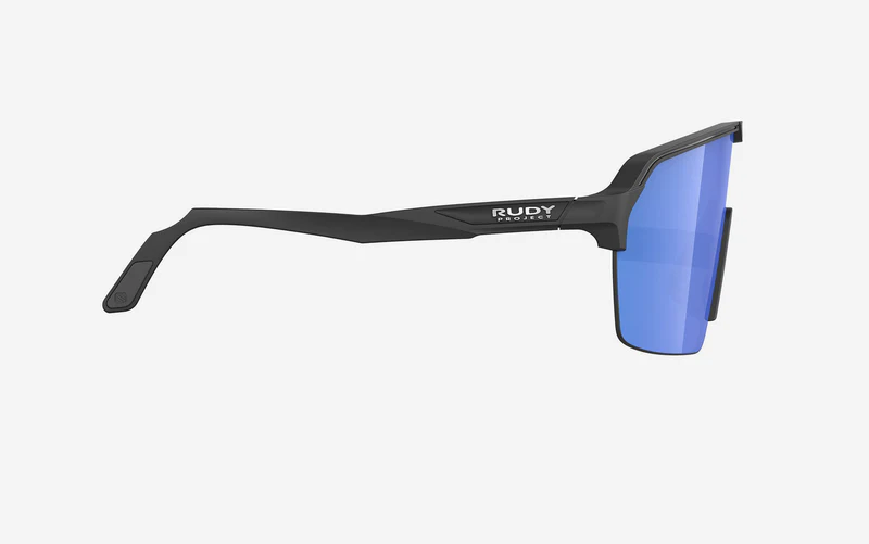 Okulary RUDY PROJECT SPINSHIELD AIR Matowe czarne soczewki RP Optics Multilaser Blue - Image 4