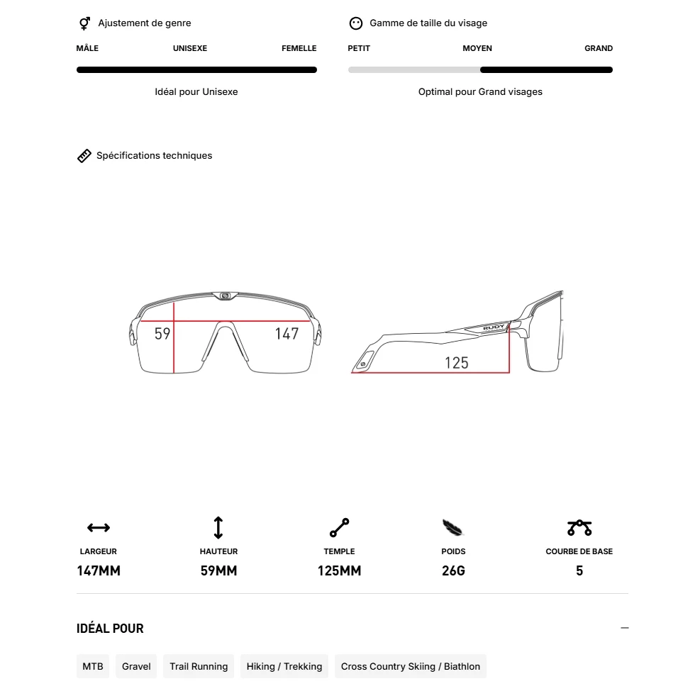 Okulary RUDY PROJECT SPINSHIELD AIR Matowe czarne soczewki RP Optics Multilaser Blue - Image 7