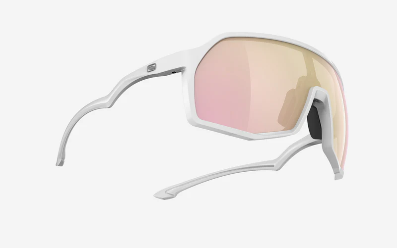 Okulary RUDY PROJECT THUNDER White RP Optics z soczewkami Multilaser w kolorze różowego złota - Image 3