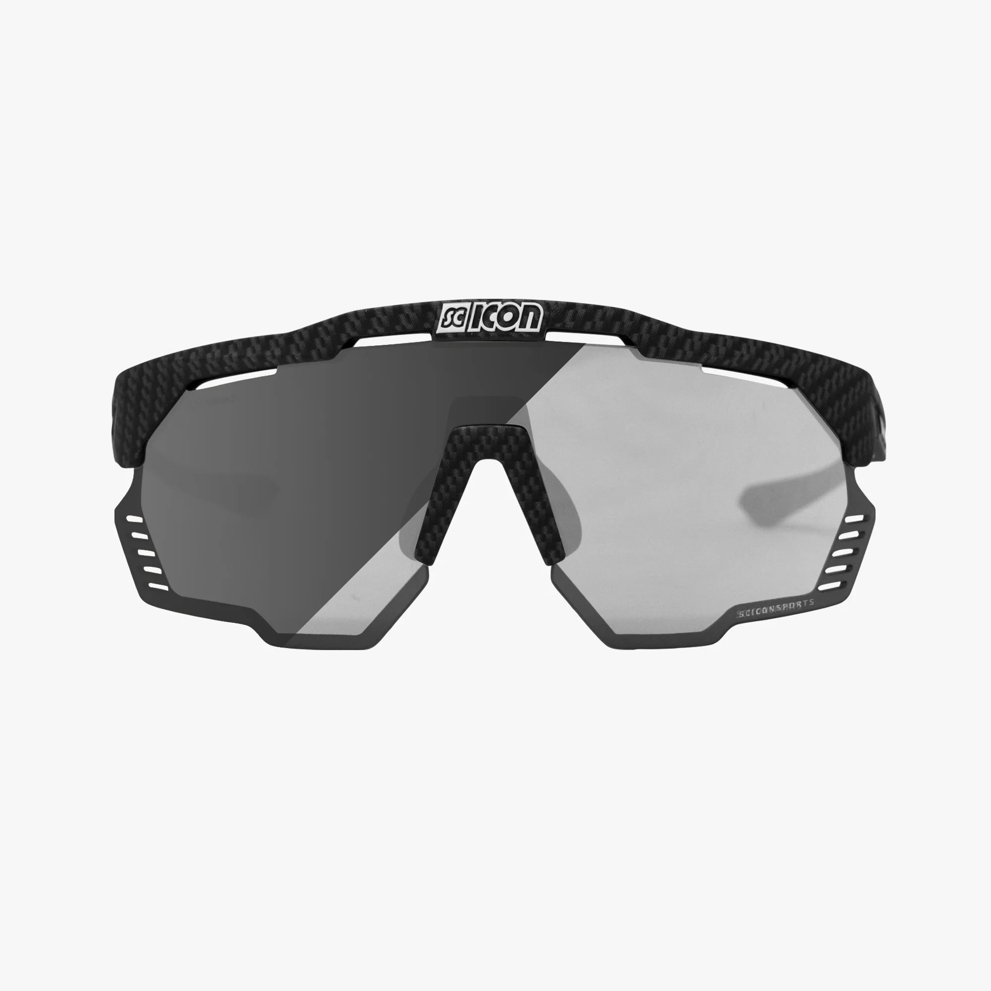 Okulary przeciwsłoneczne SCICON AEROSHADE KUNKEN Black Photocromic Silver - Image 2