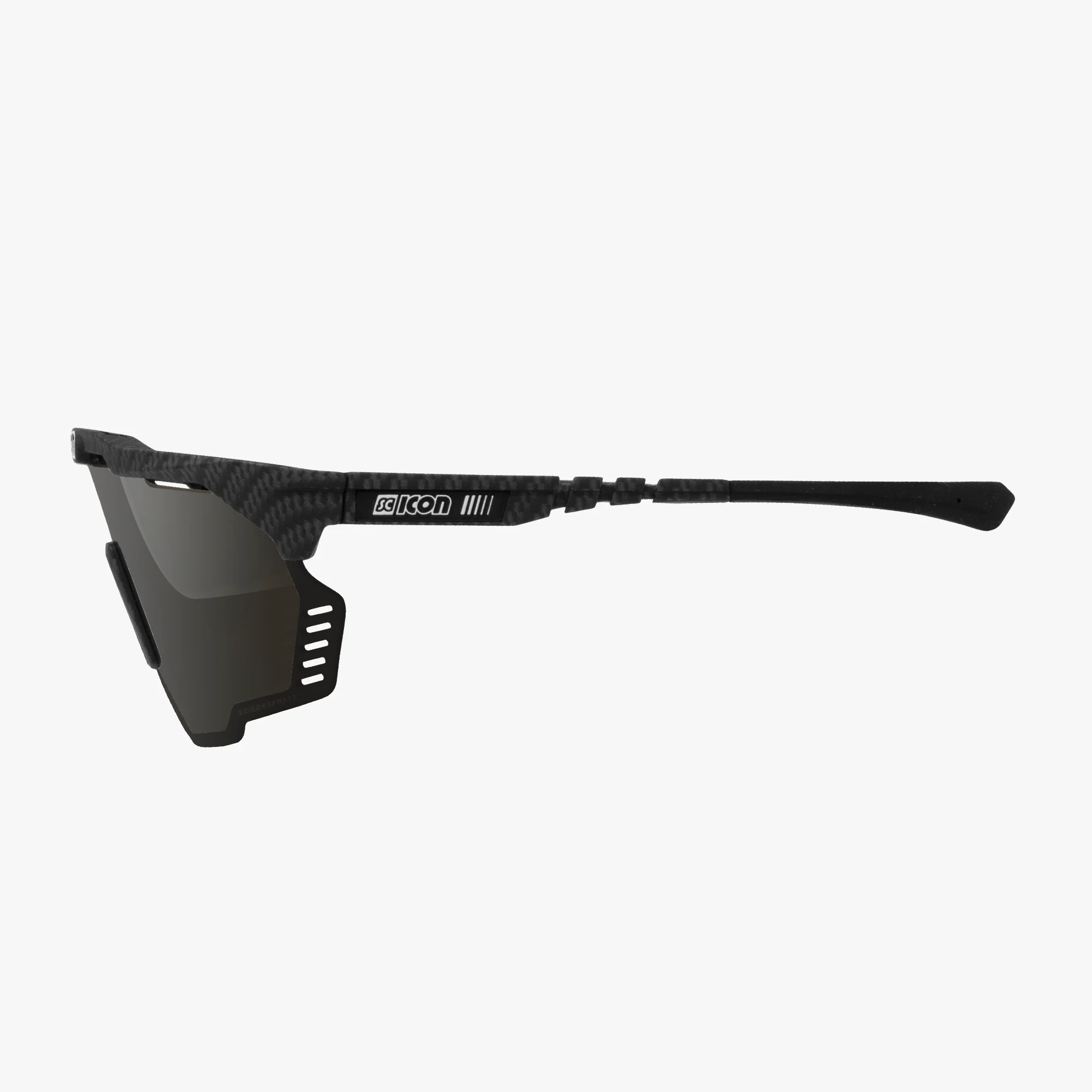 Okulary przeciwsłoneczne SCICON AEROSHADE KUNKEN Black Photocromic Silver - Image 4