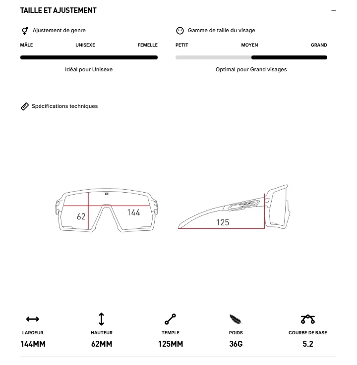 Okulary przeciwsłoneczne RUDY PROJECT KELION Czarne soczewki IMPACTX™ Fotochromowe laserowe czarne - Image 7